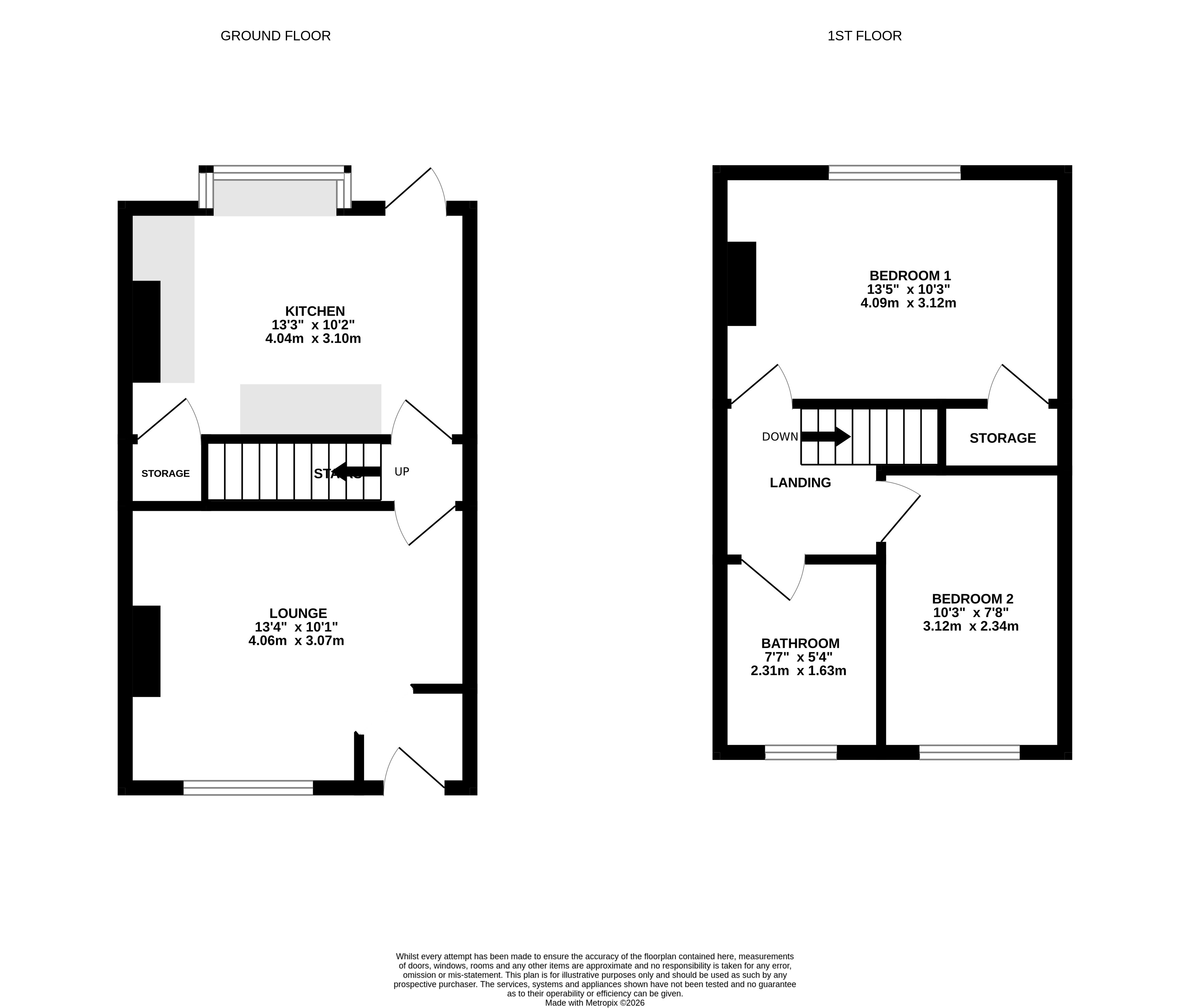 43, Colin Street, Lancashire floorplan