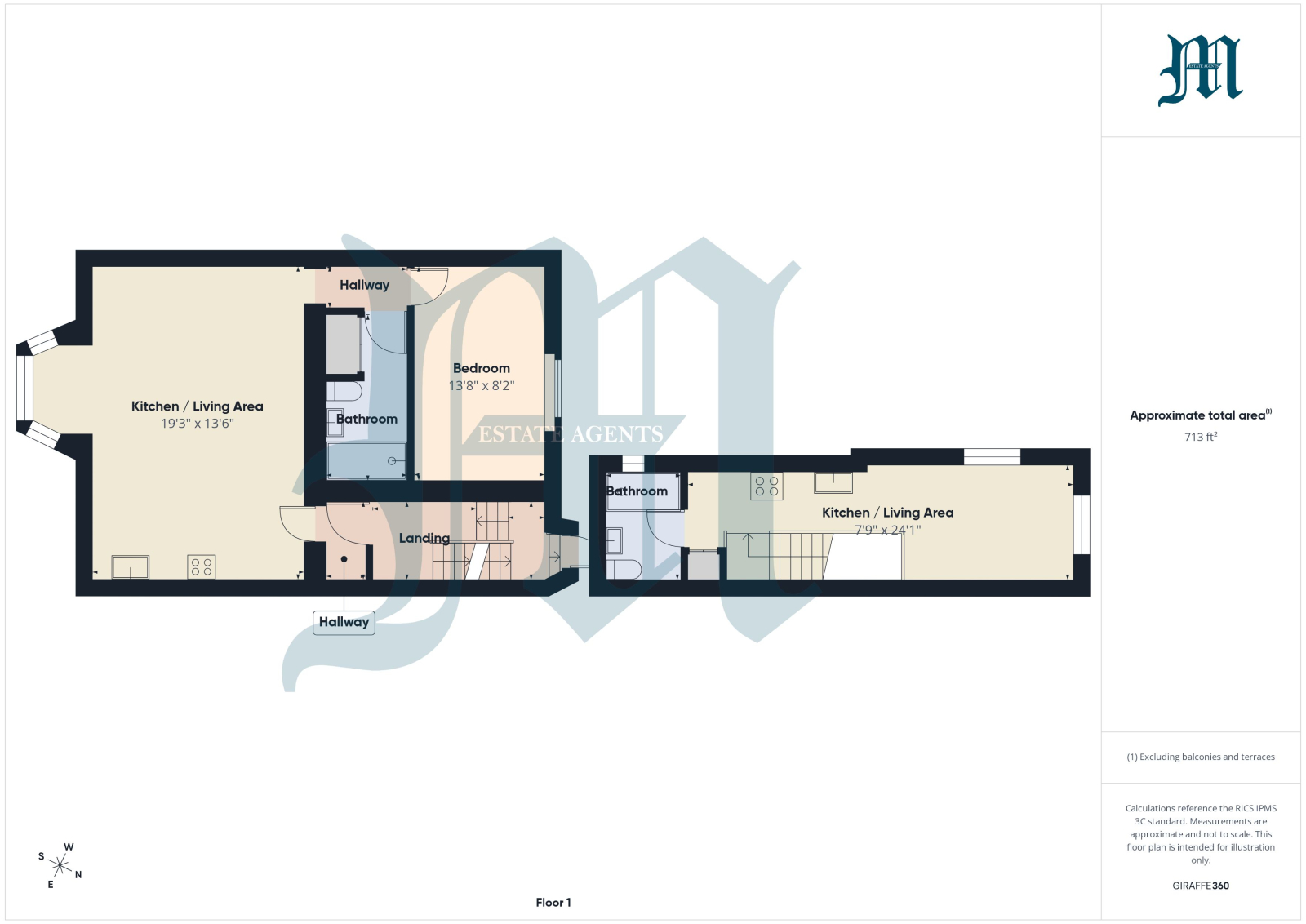 Tredenwith House, 3 Market Street, St. Just, Penzance floorplan