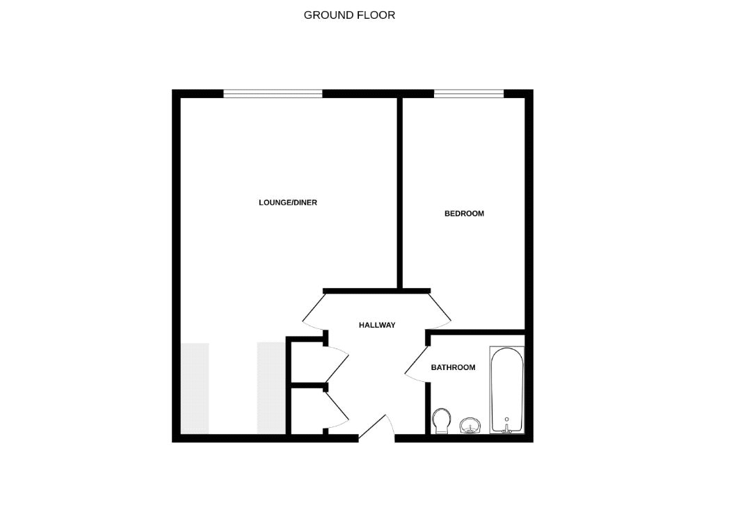 Flat 204,, The Panorama, Ashford floorplan