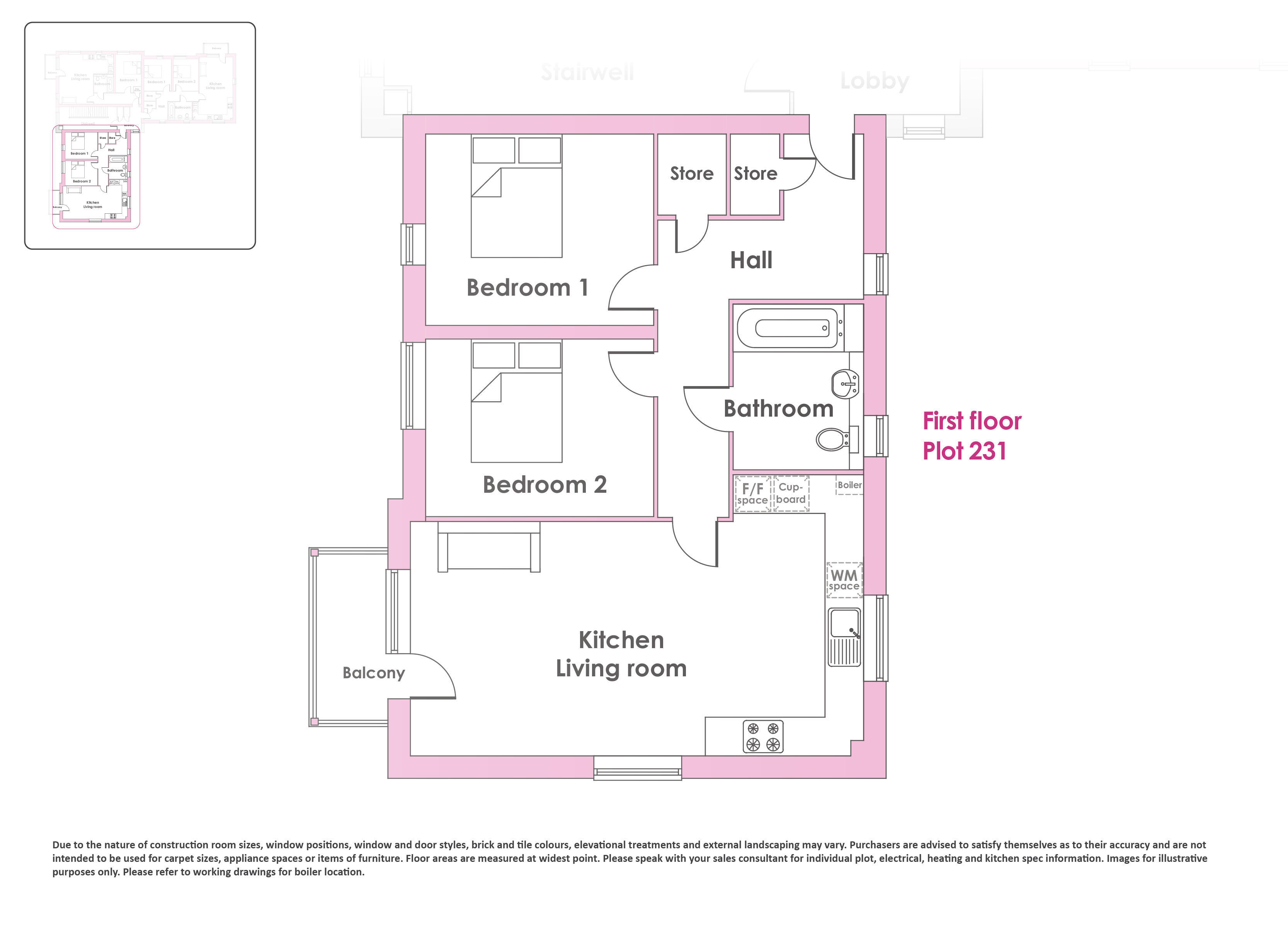 Innsworth Lane, Gloucester floorplan