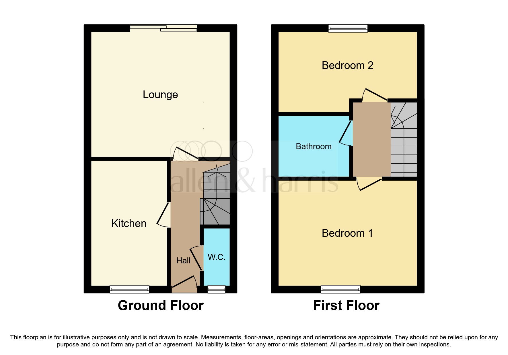Bilborough Drive, Swindon SN3, 2 bedroom semidetached house for sale