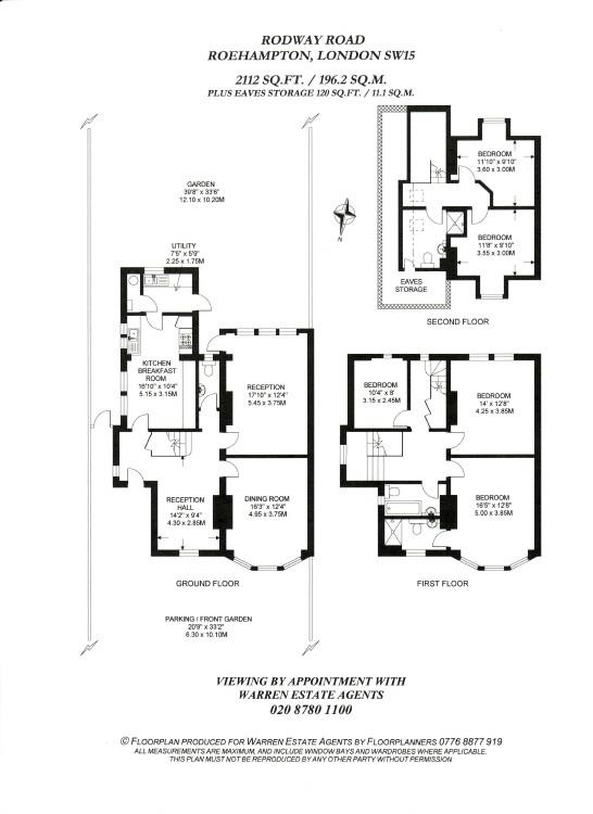 26, Rodway Road, London floorplan