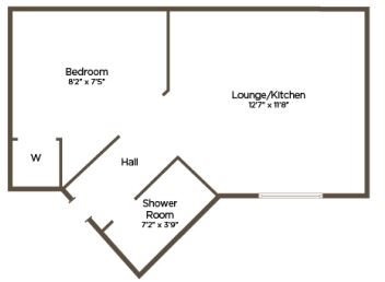 1 Bedrooms Flat to rent in Cleveden Crescent Lane, Glasgow G12