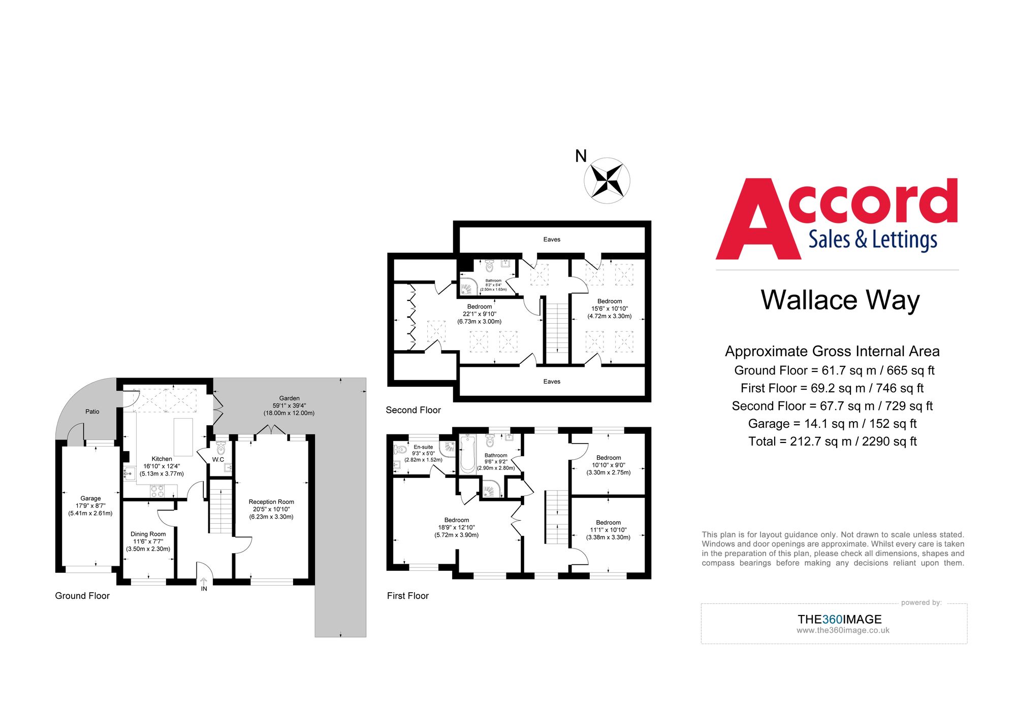 15 Wallace Way, Romford floorplan