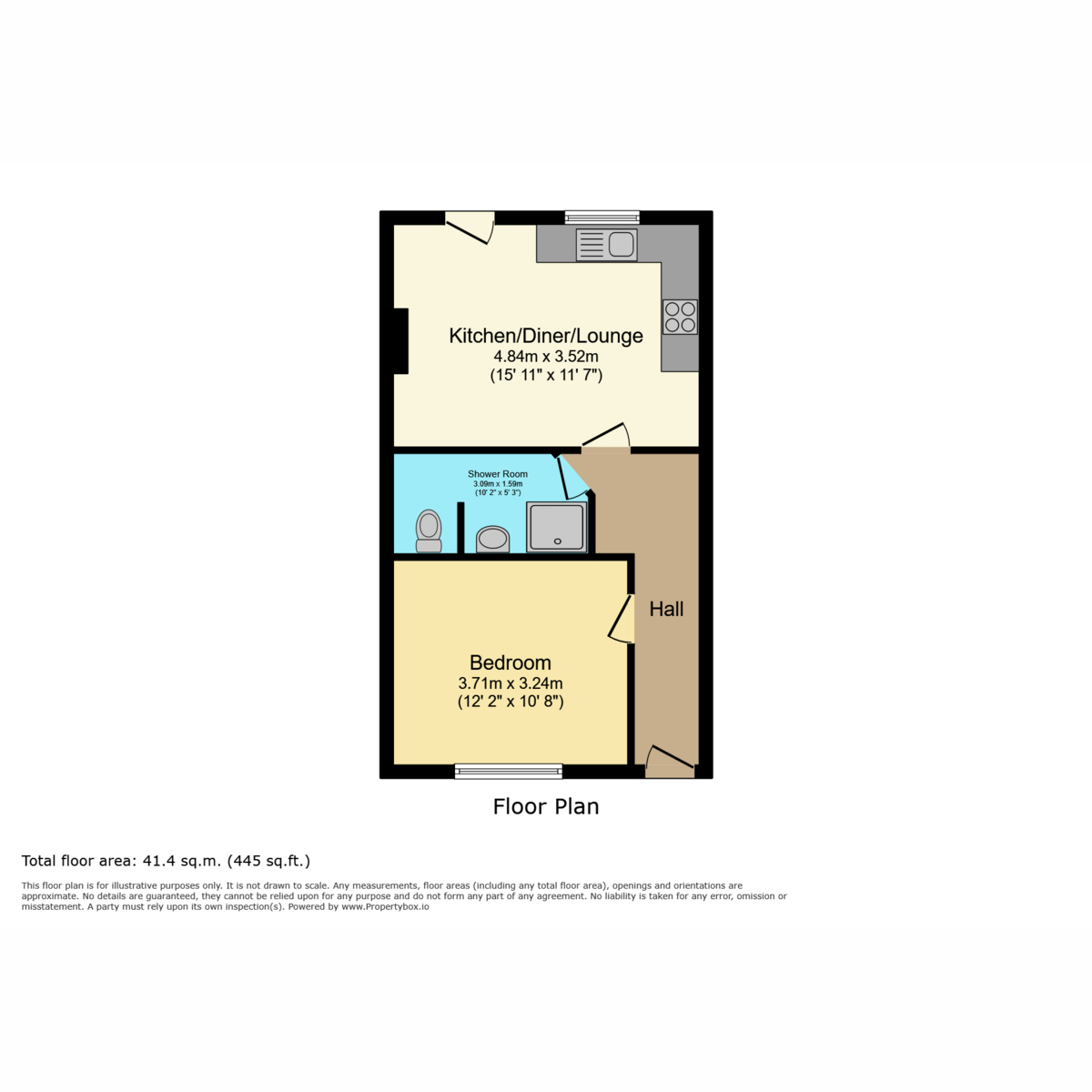 Hepburn Road, Bristol floorplan
