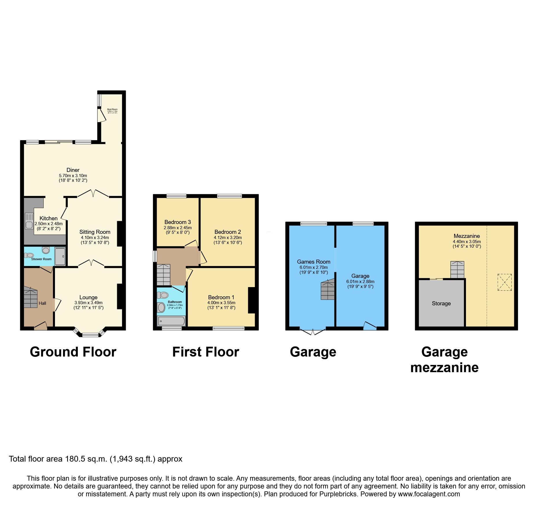 73, Tower Street, Colchester floorplan
