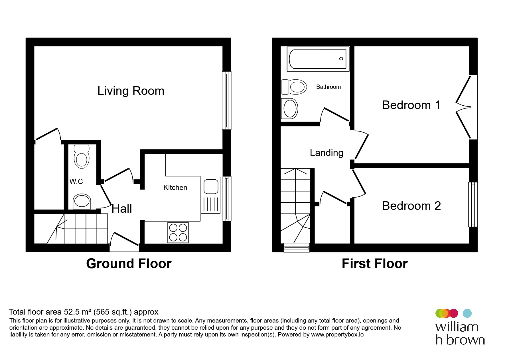 18, Fir Tree Court, Knottingley floorplan