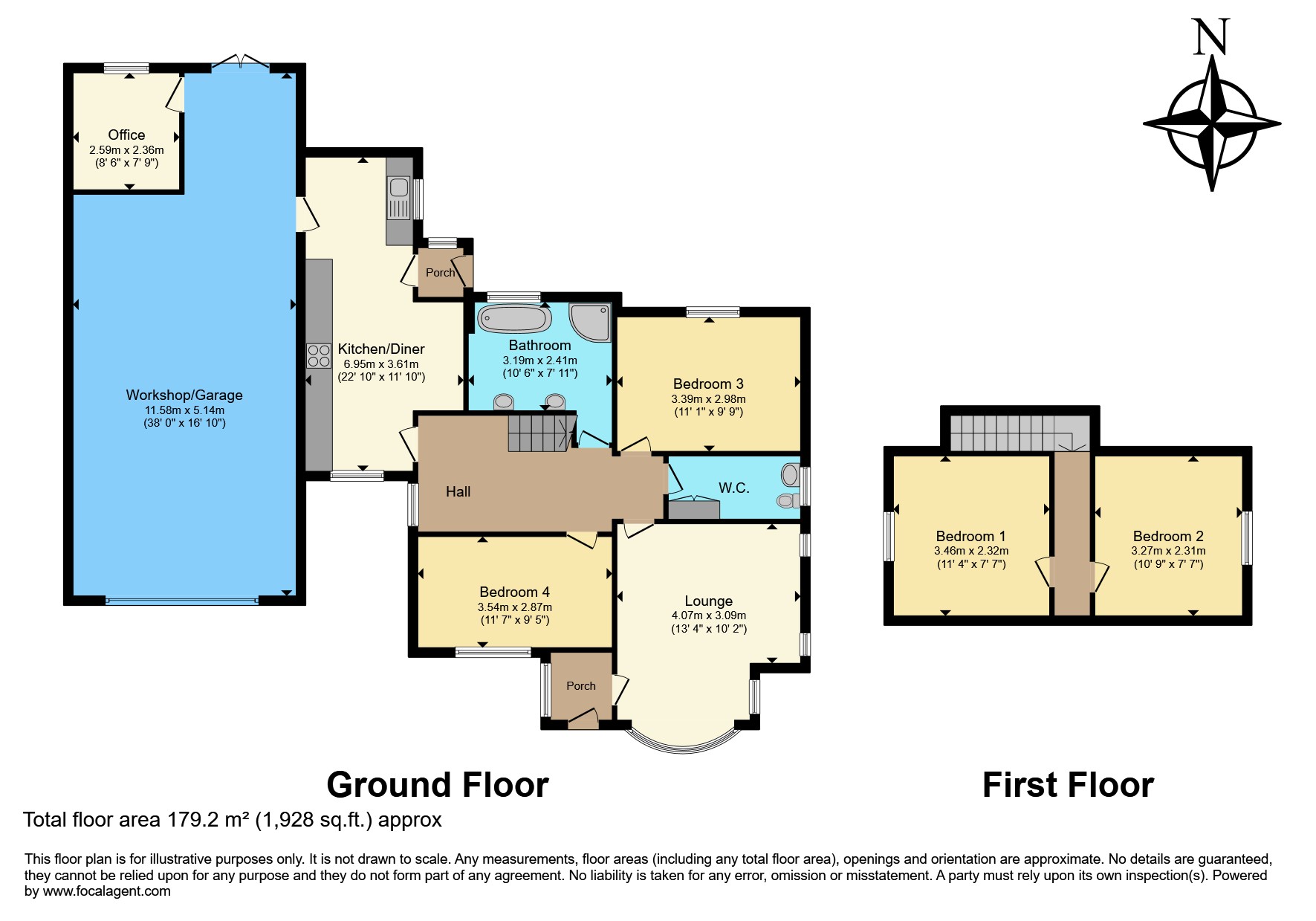 Chandos, Ingoldmells Road, Burgh le marsh floorplan