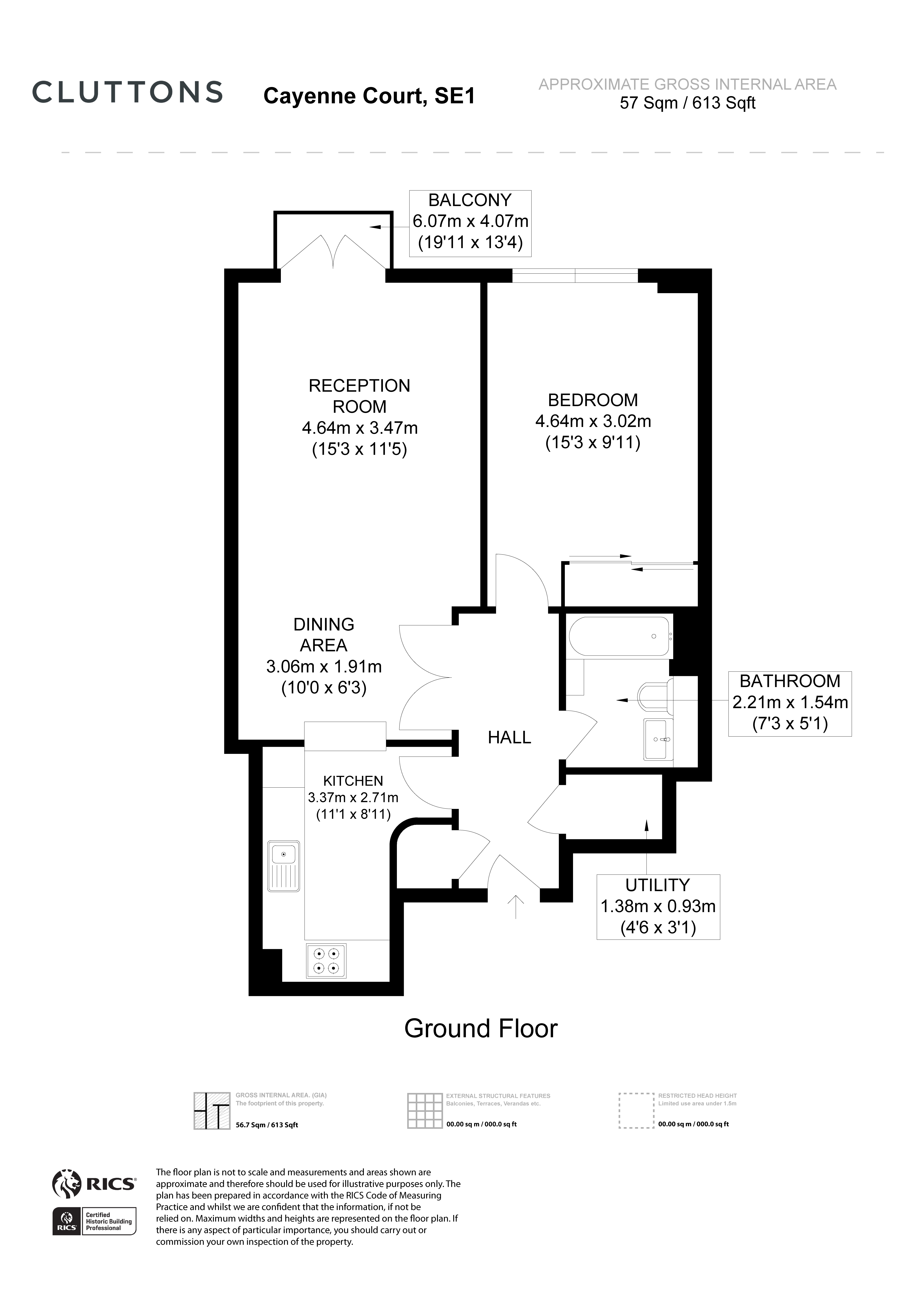 Flat 322,, Caraway Apartments, London floorplan