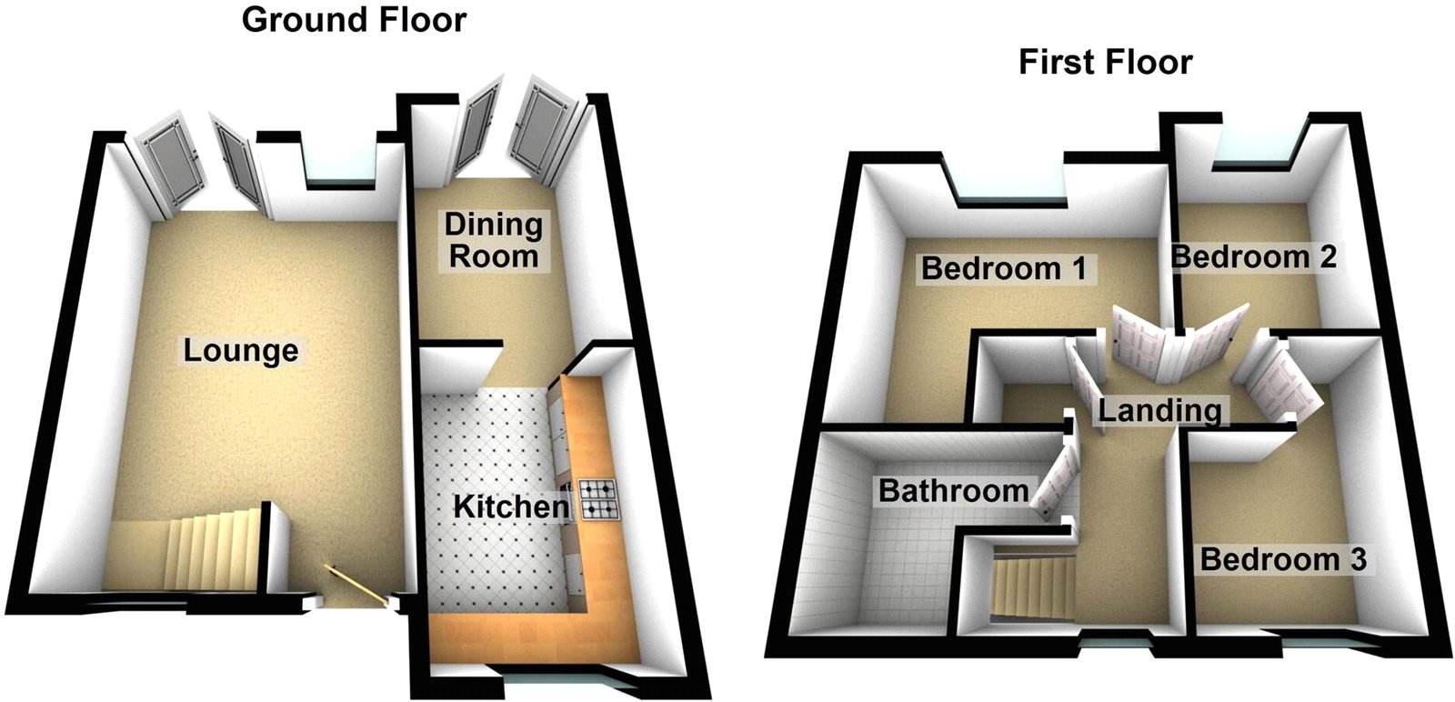 66, Robins Hill, Bridgend floorplan