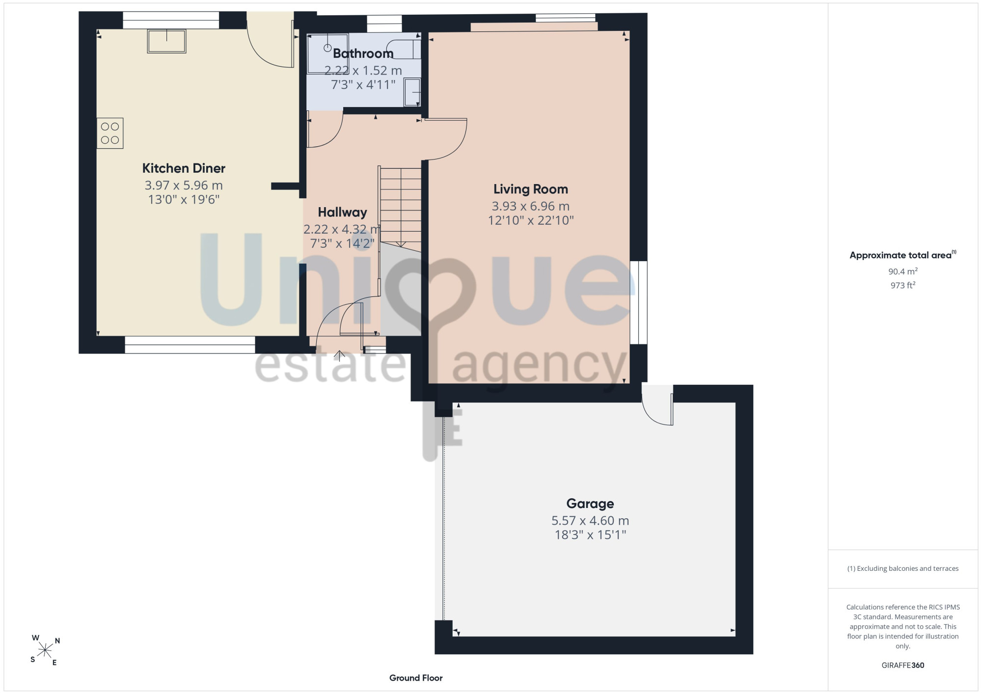 The Bays,, Cartford Lane, Little Eccleston floorplan