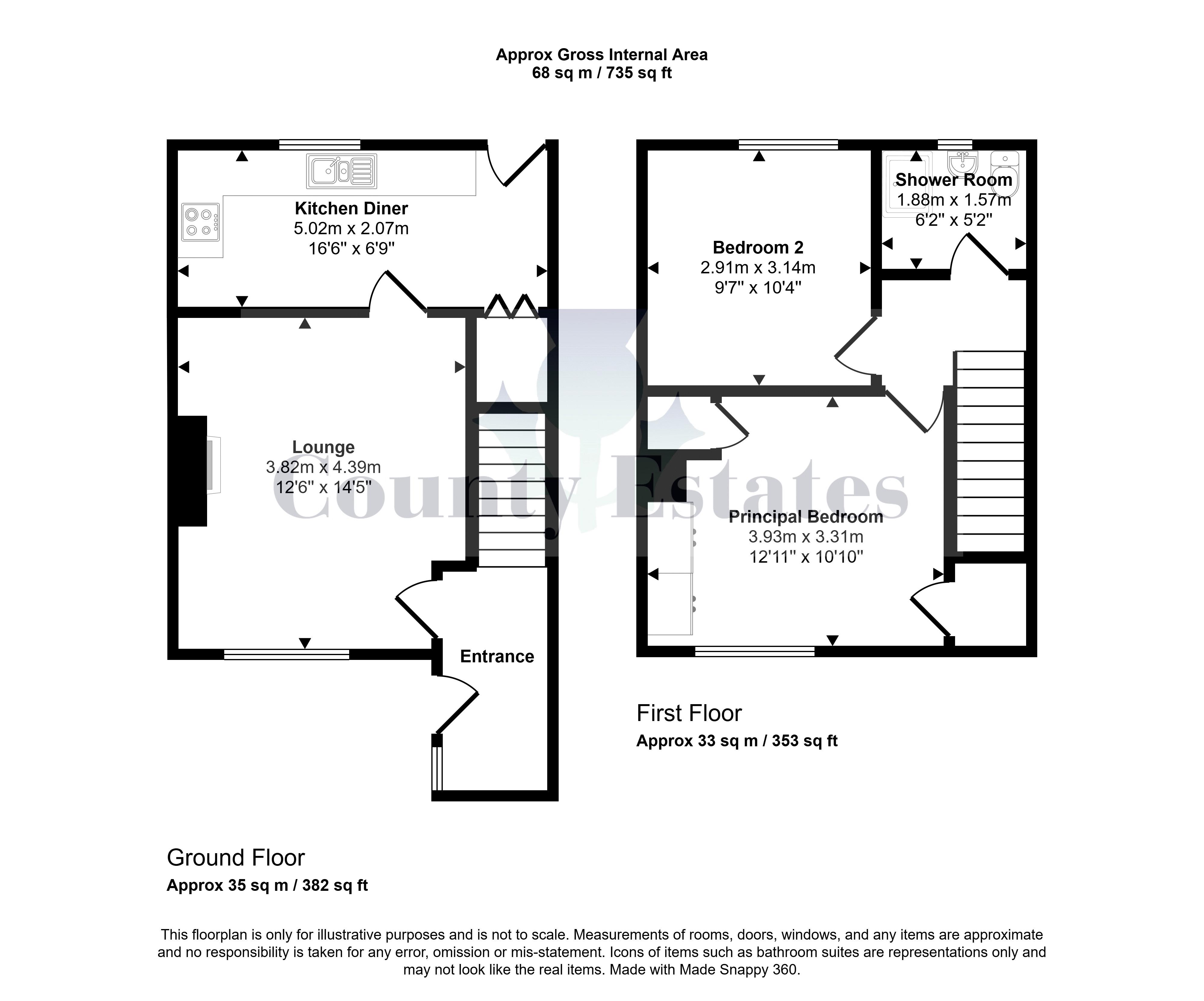 25, Caroline Crescent, Alva floorplan