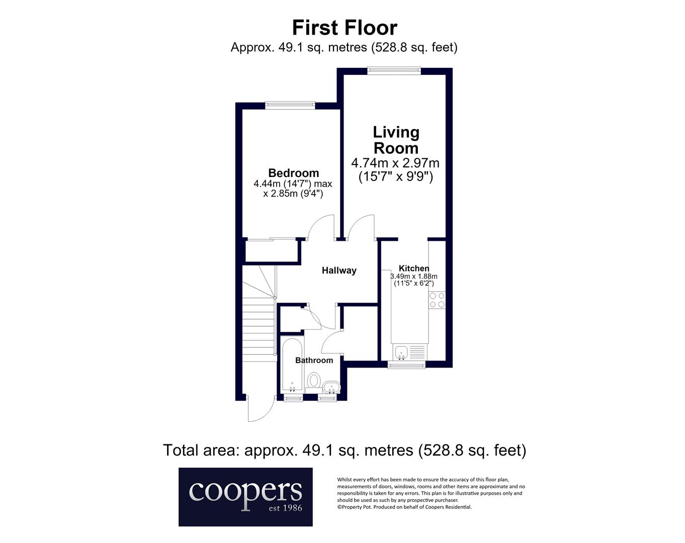 202, Fore Street, Pinner floorplan