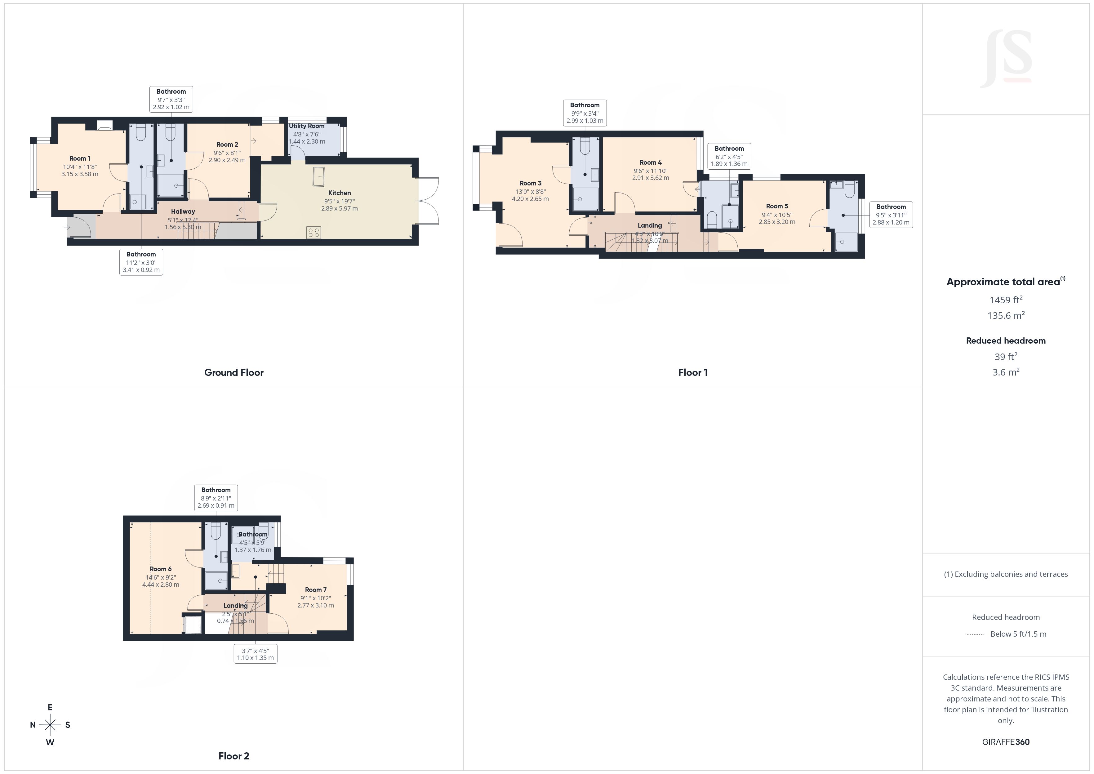 Room 2, 97, Pavilion Road, Worthing floorplan