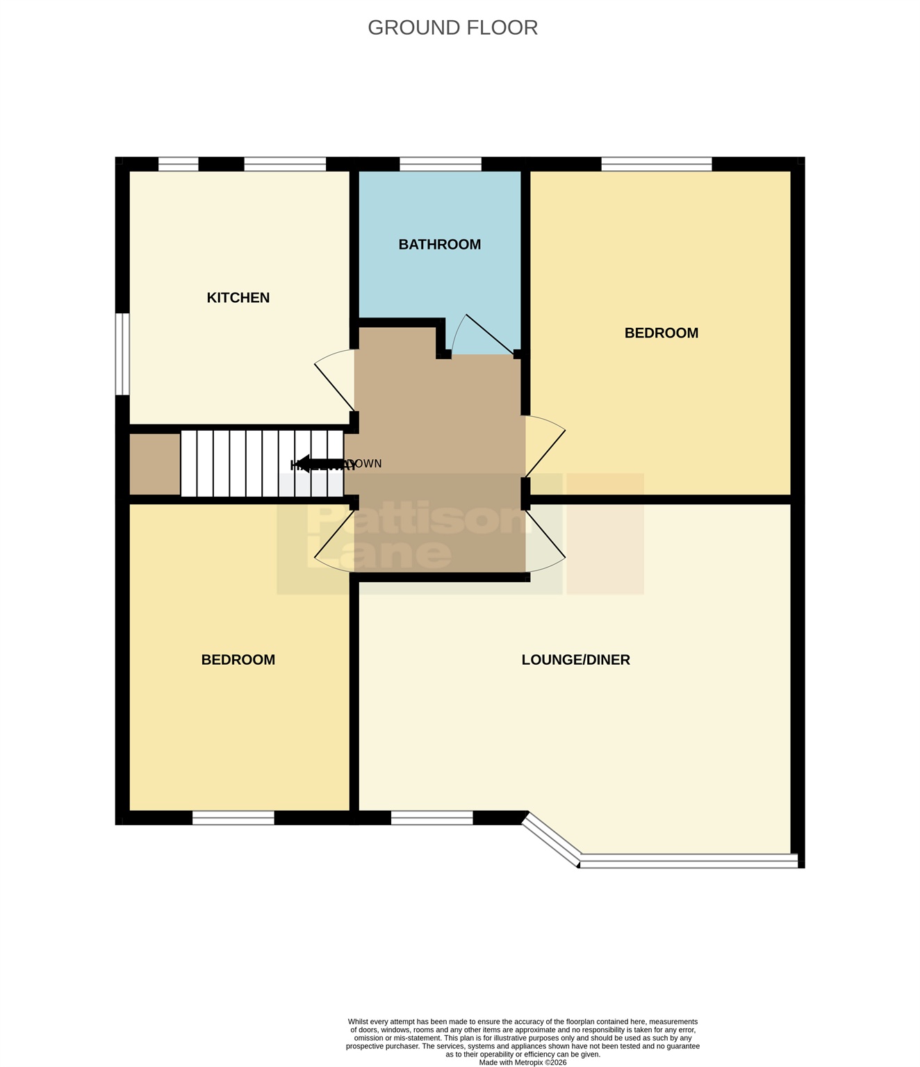 17, Devon Drive, Kettering floorplan