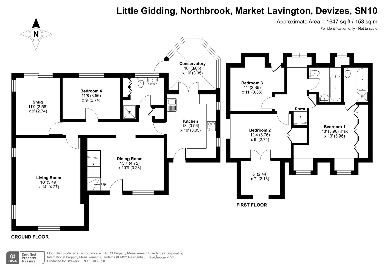 Northbrook, Market Lavington, Devizes SN10, 4 bedroom detached house