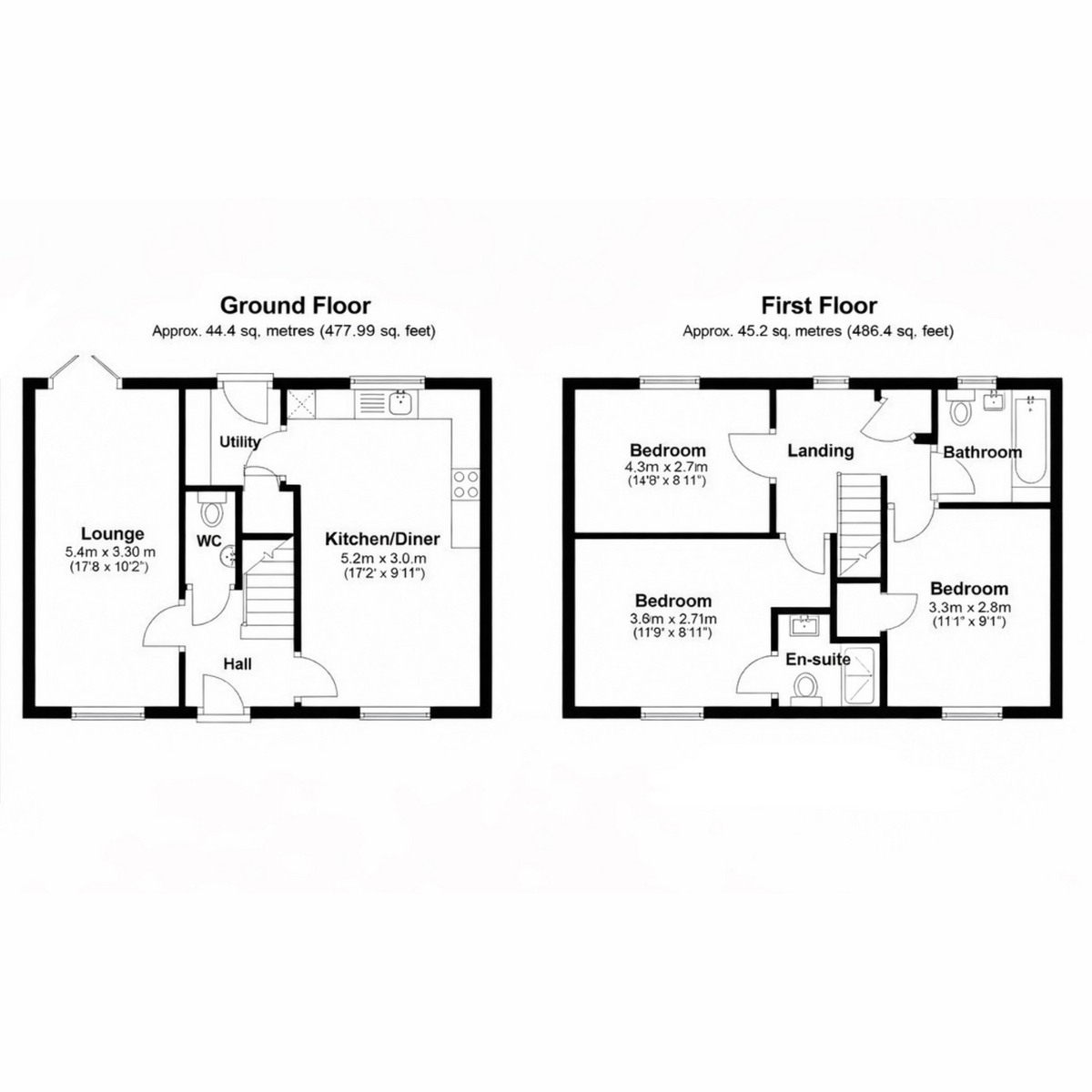 Marsh Rise, Ashford, TN23 3 floorplan