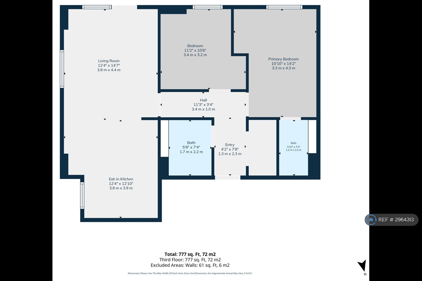 Perryfield Way, London floorplan