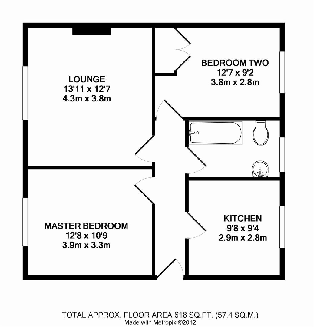 2 Bedrooms Flat to rent in Rosemary Place, Navigation Road, York YO1