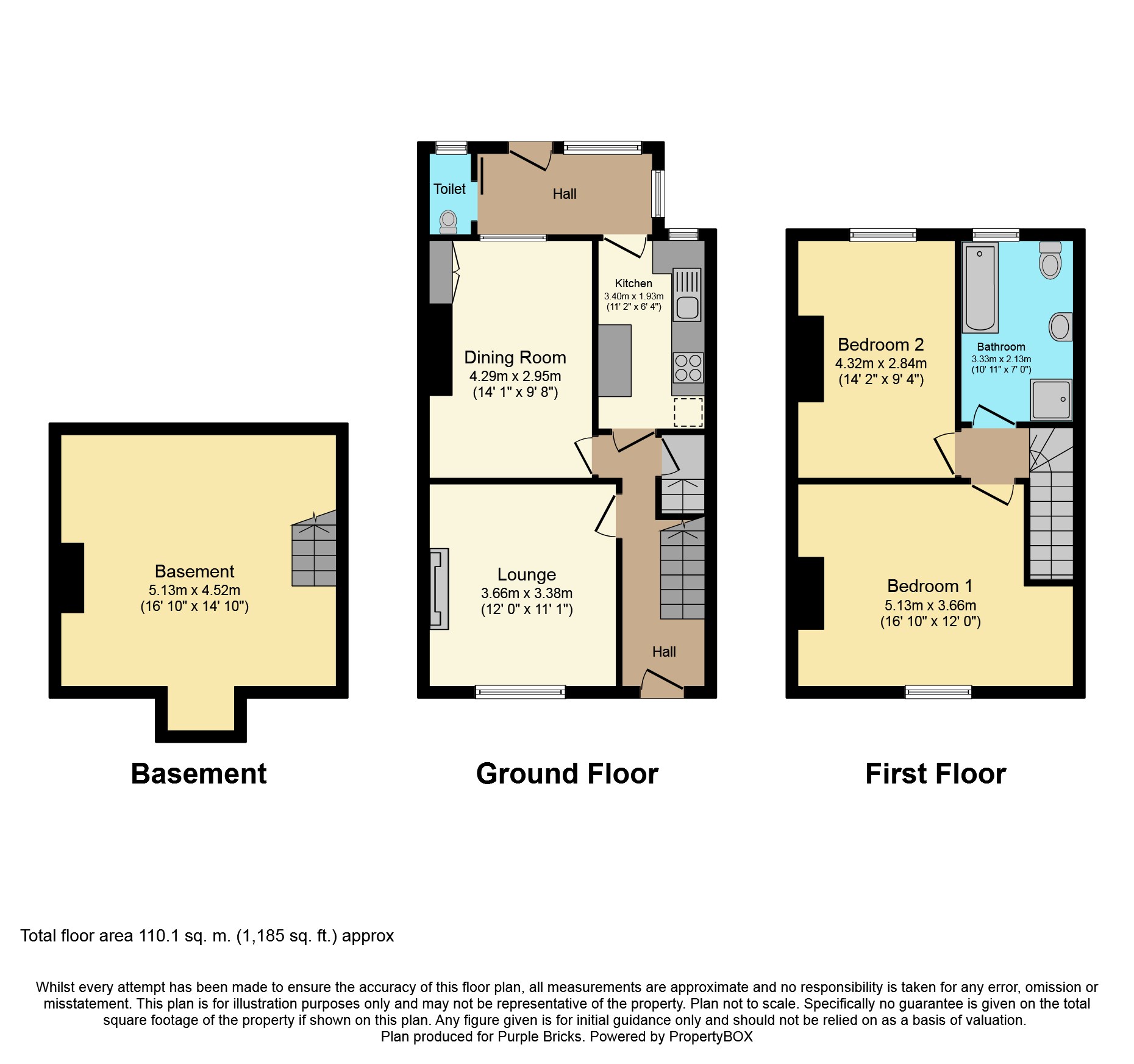 2 Bedrooms Terraced house for sale in Walmer Street, Hereford HR4