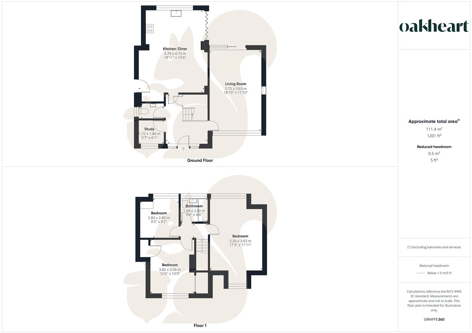 6, Oddcroft, Colchester floorplan