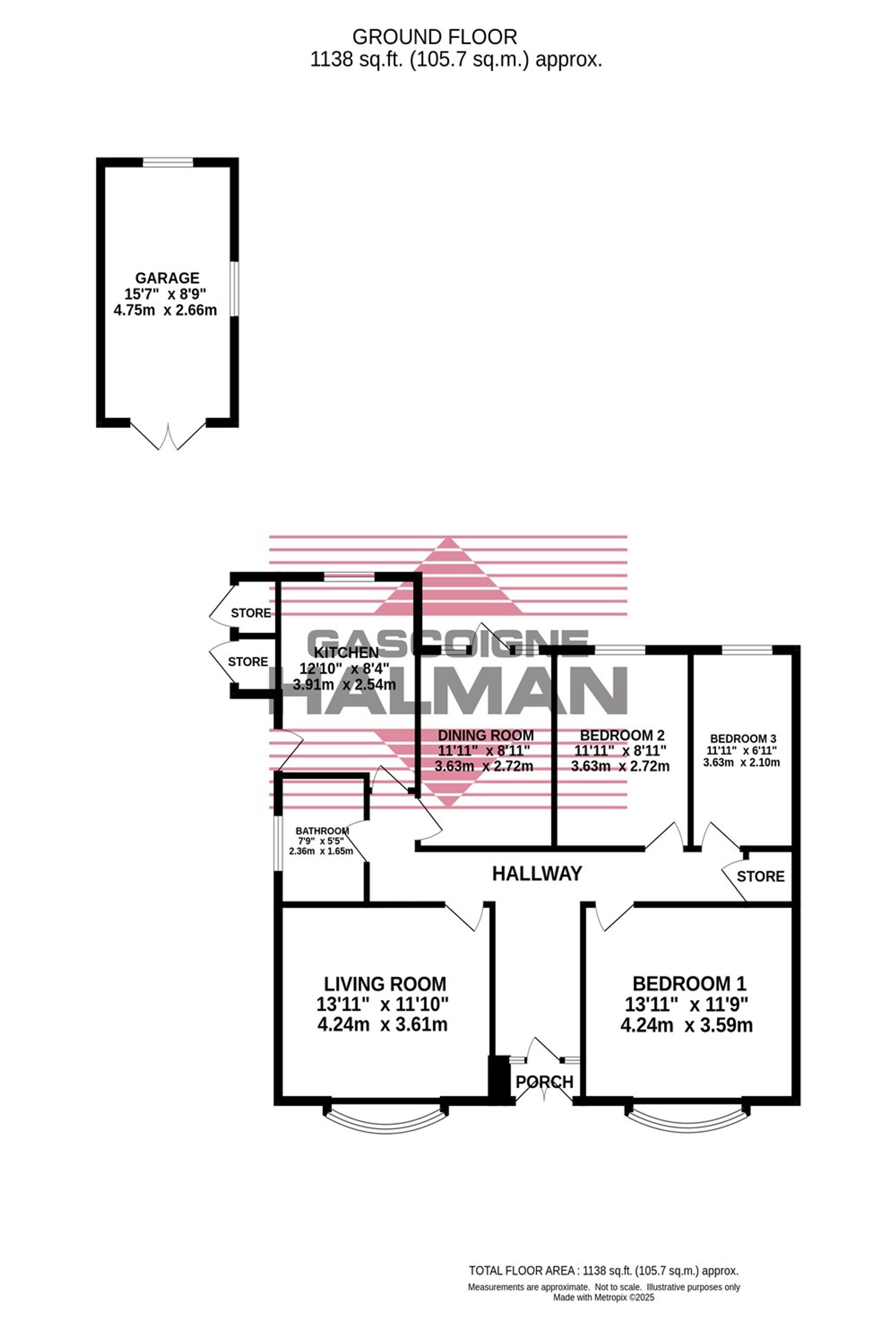 6 Midway, Cheadle floorplan