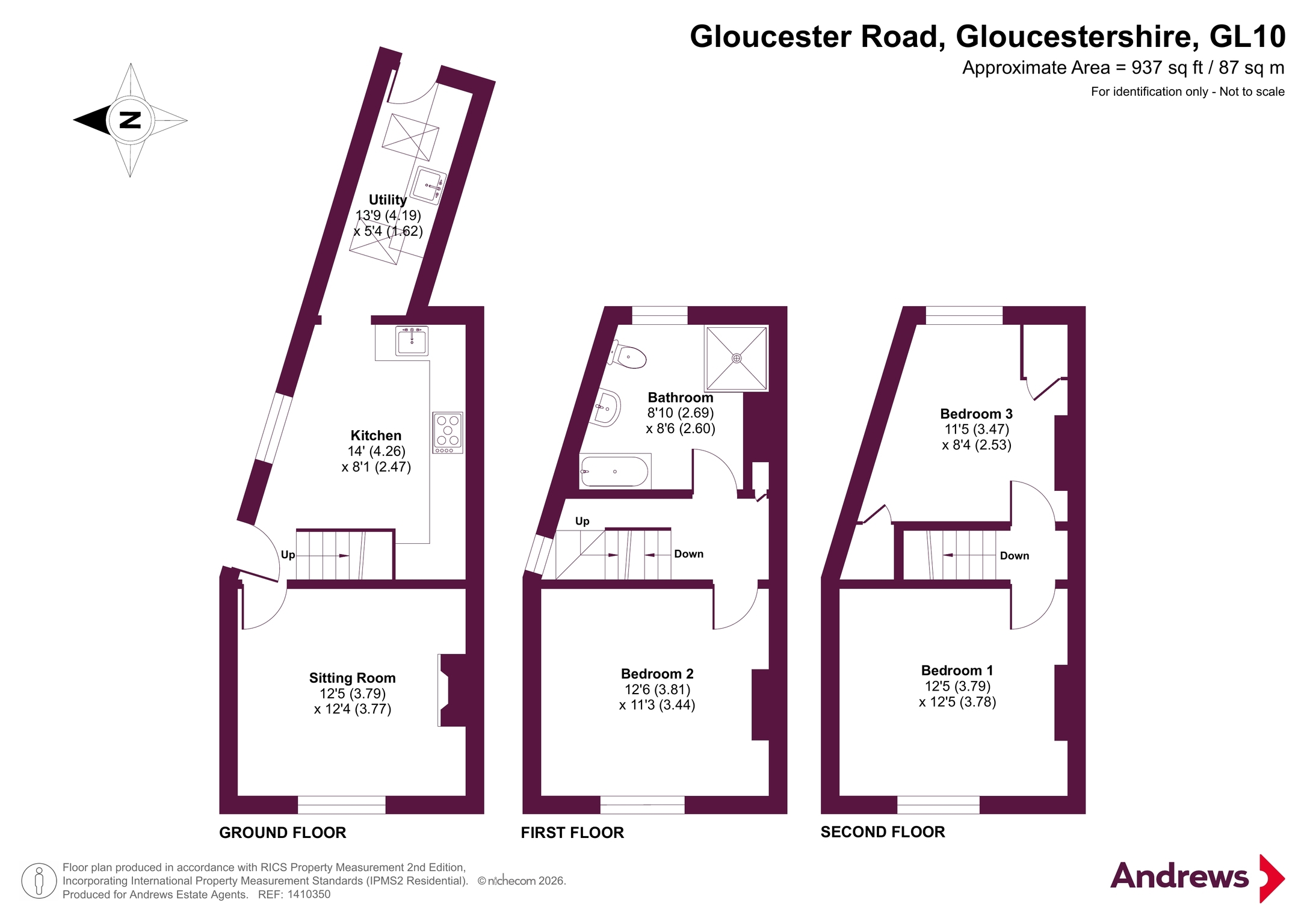 49, Gloucester Road, Gloucestershire floorplan