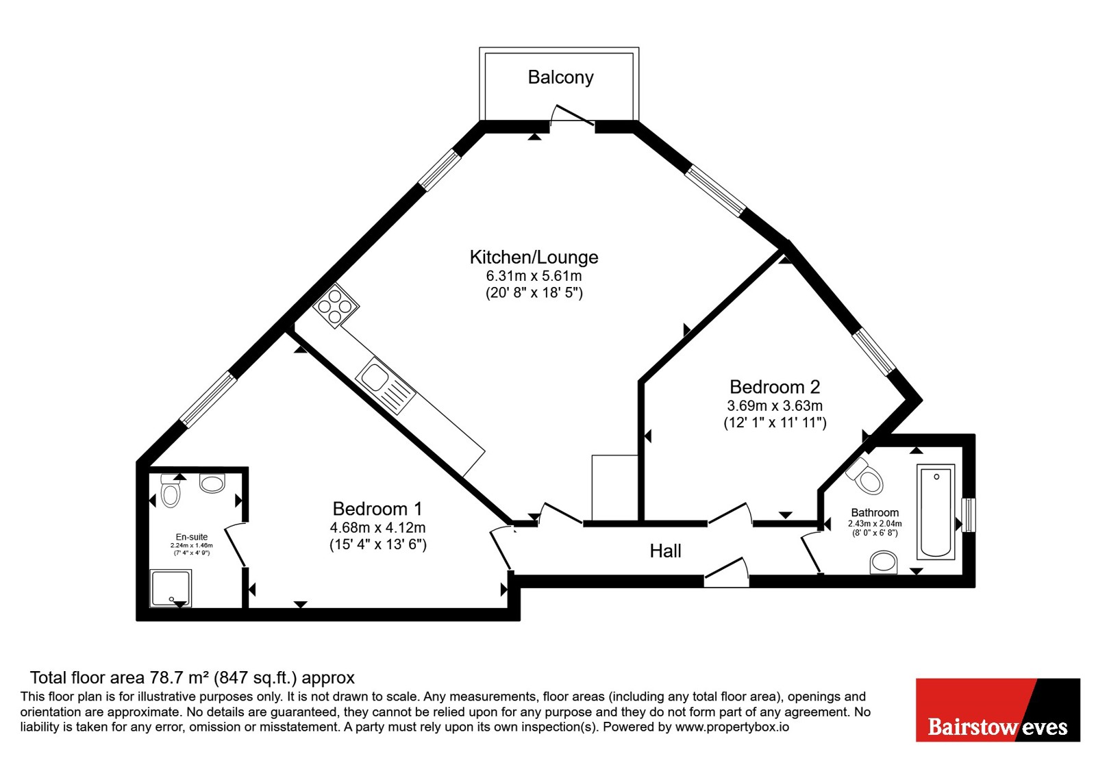 60, Thames Road, Essex floorplan