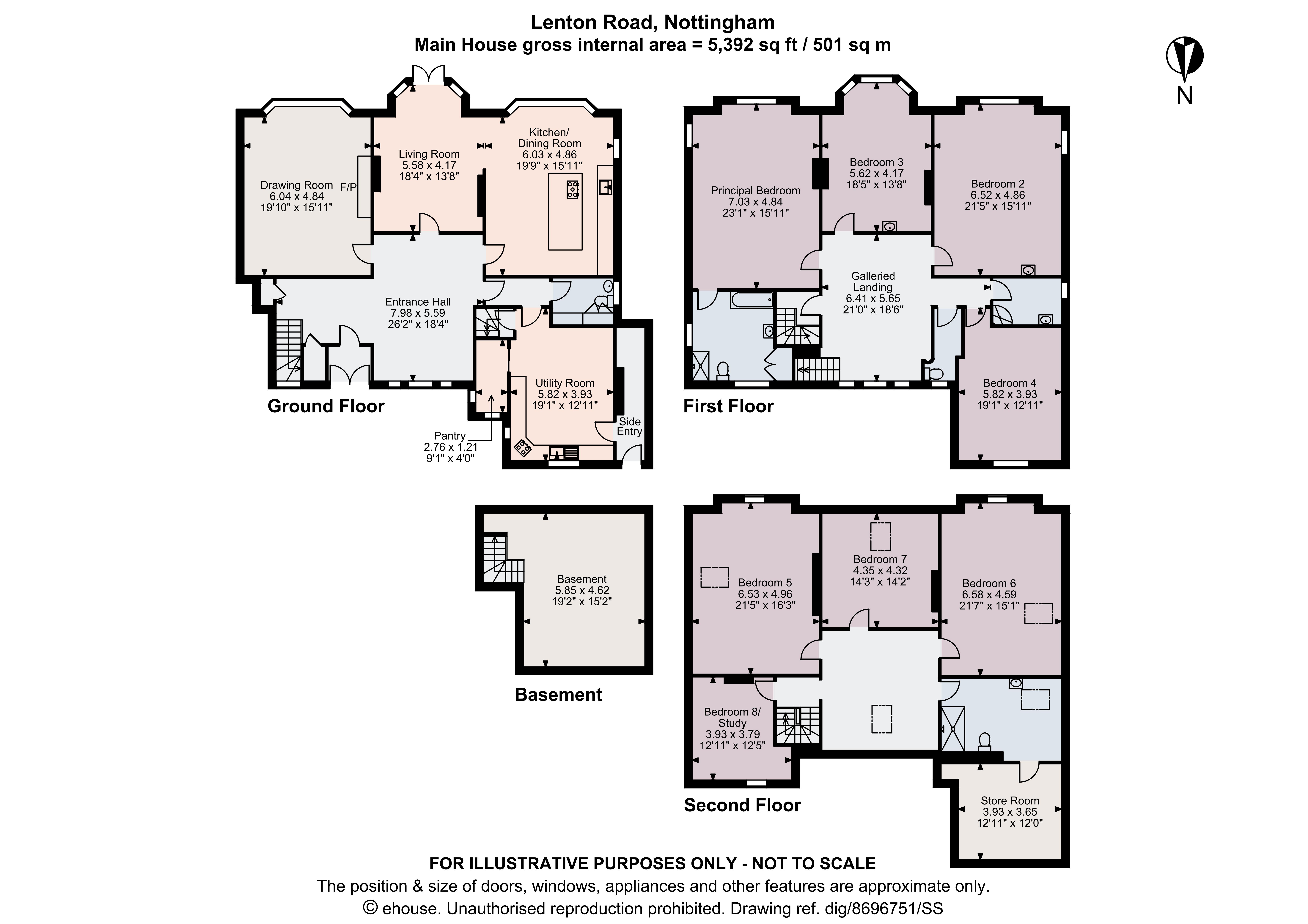 25, Lenton Road, Nottingham floorplan