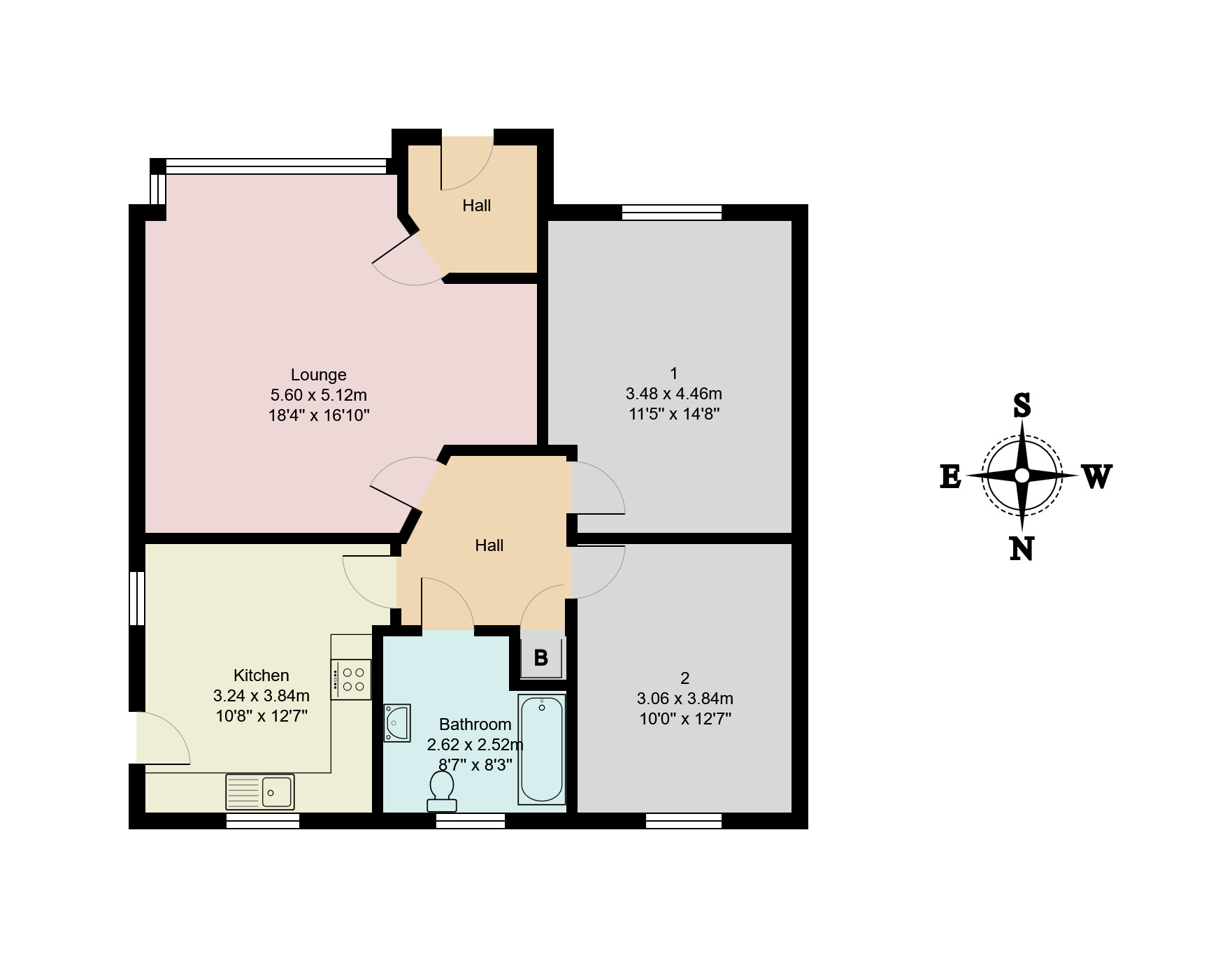 10, Chanters Close, Manchester floorplan