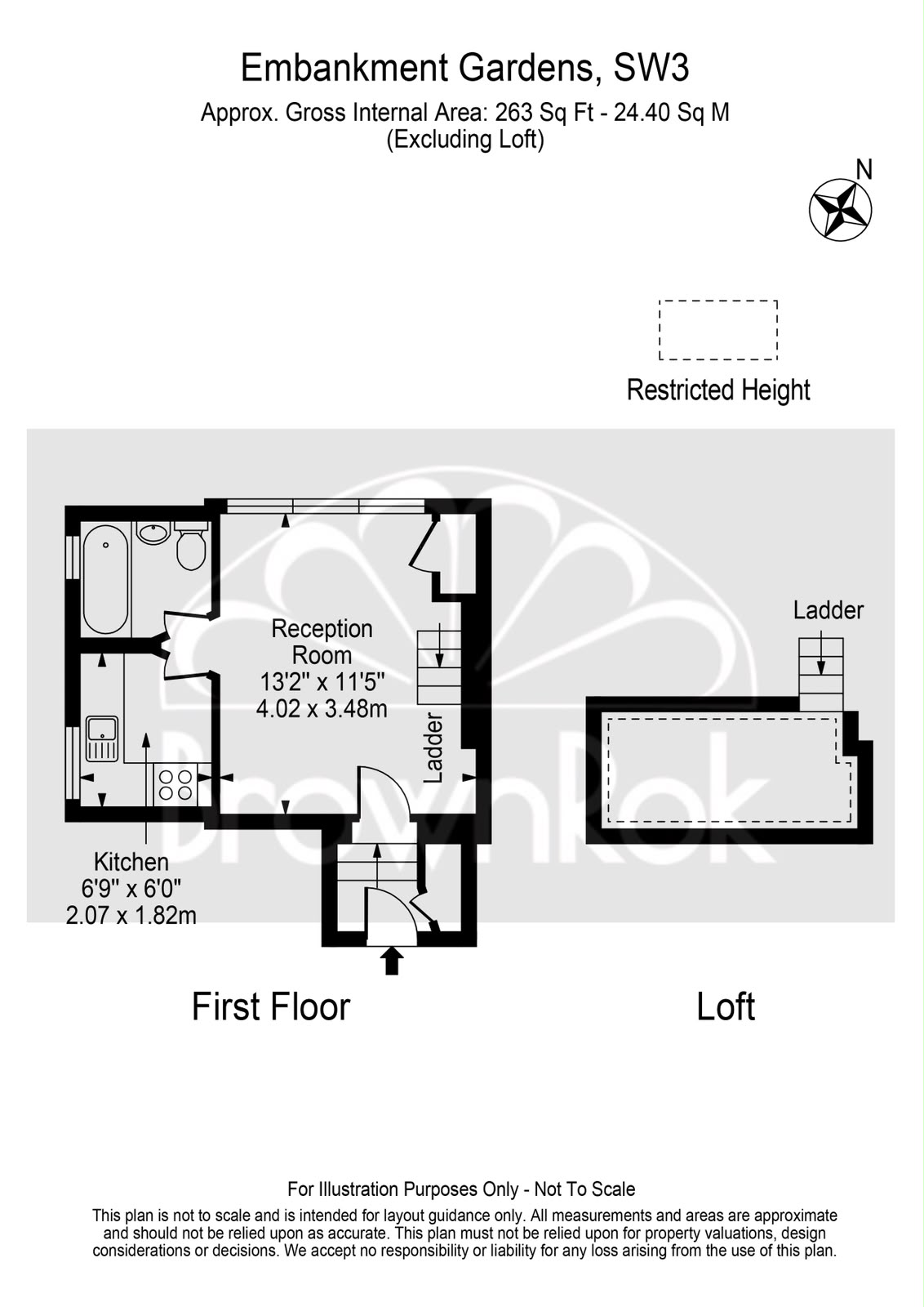 Embankment Gardens, Chelsea floorplan