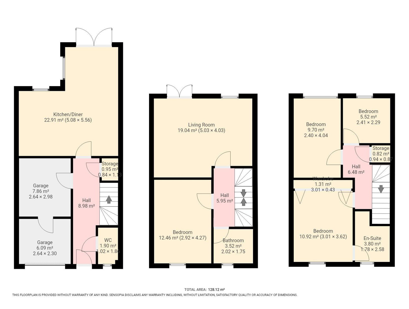 92, Progress Drive, Rotherham floorplan