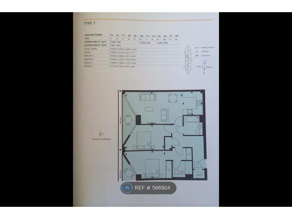 2 Bedrooms Flat to rent in Riverlight Quay, London SW8
