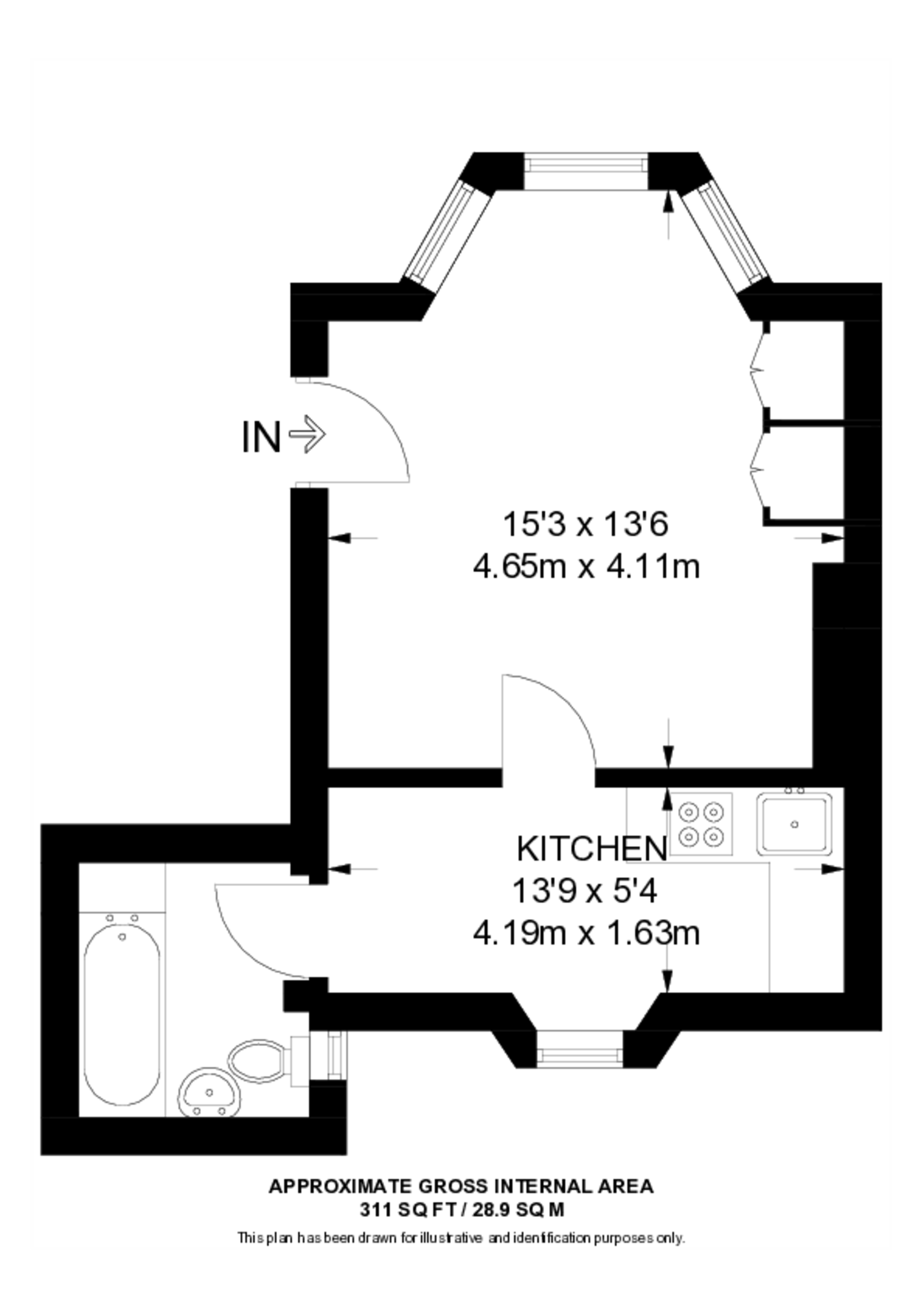 ALFRED ROAD, Poet's Corner floorplan