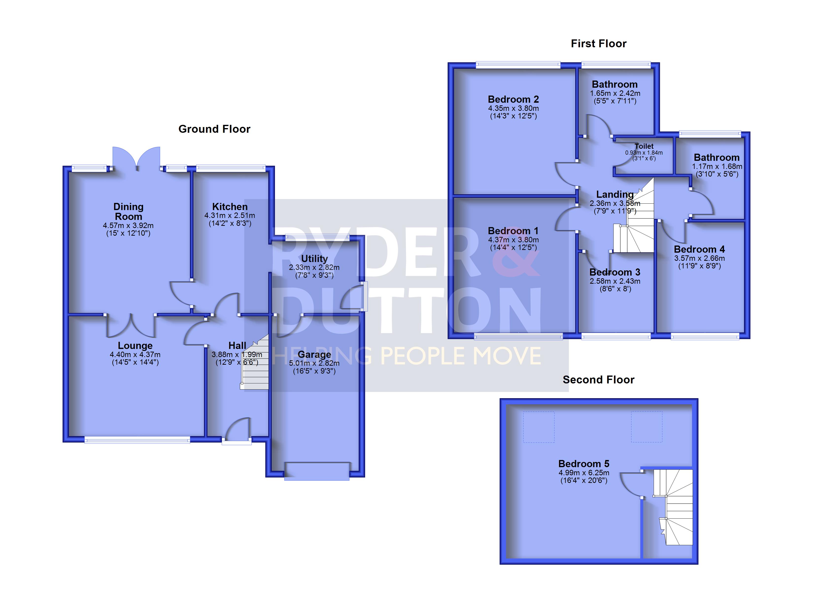 19, Broadoak Road, Rochdale floorplan