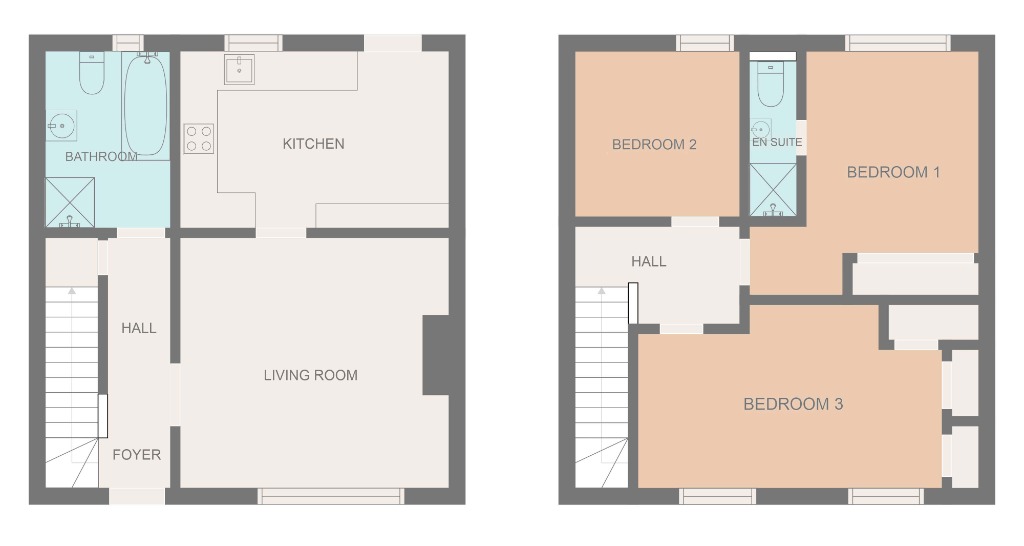 Manse Drive, Balloch, West Dunbartonshire G83, 3 bedroom terraced house