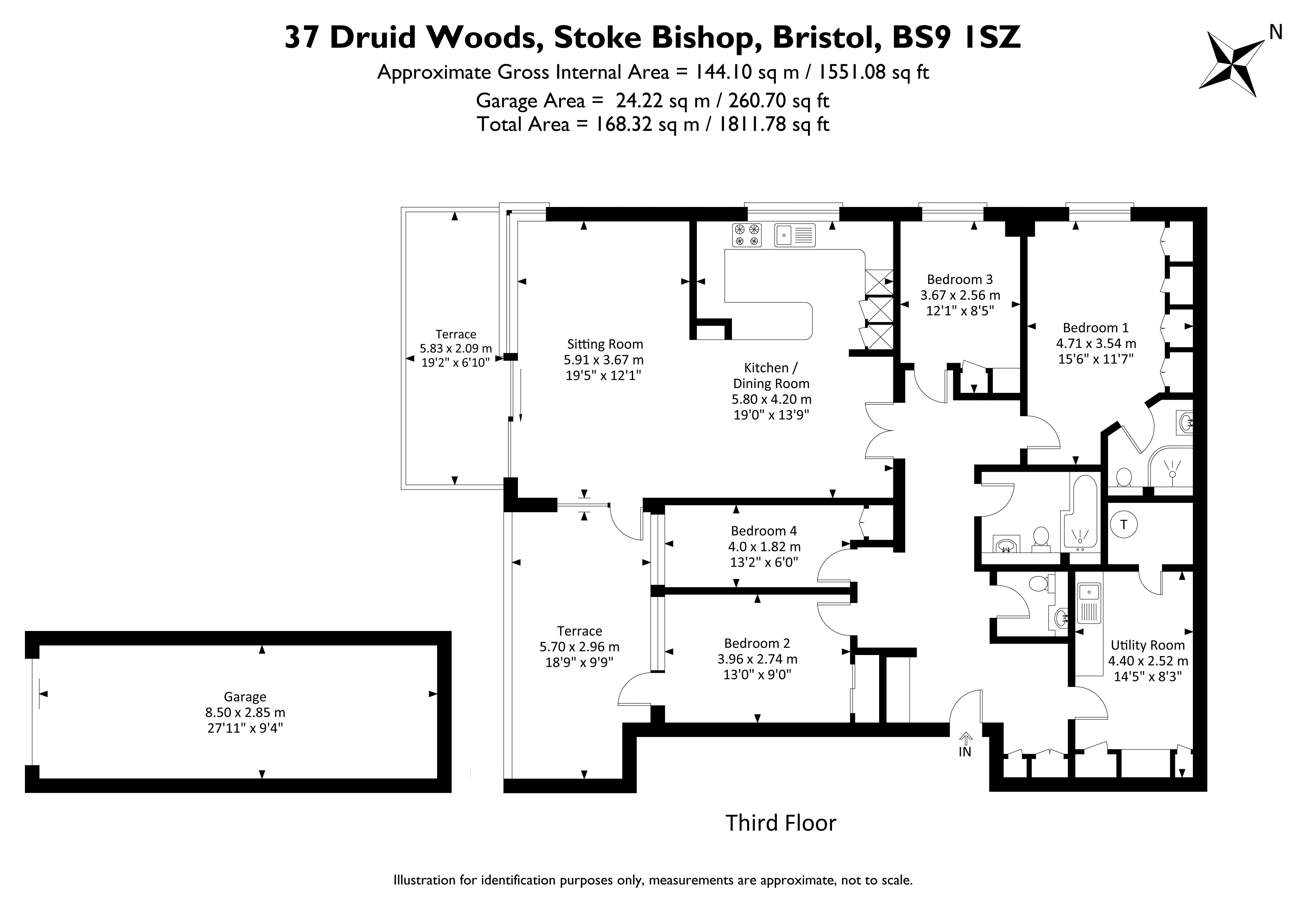 37 Druid Woods, Avon Way, Bristol floorplan