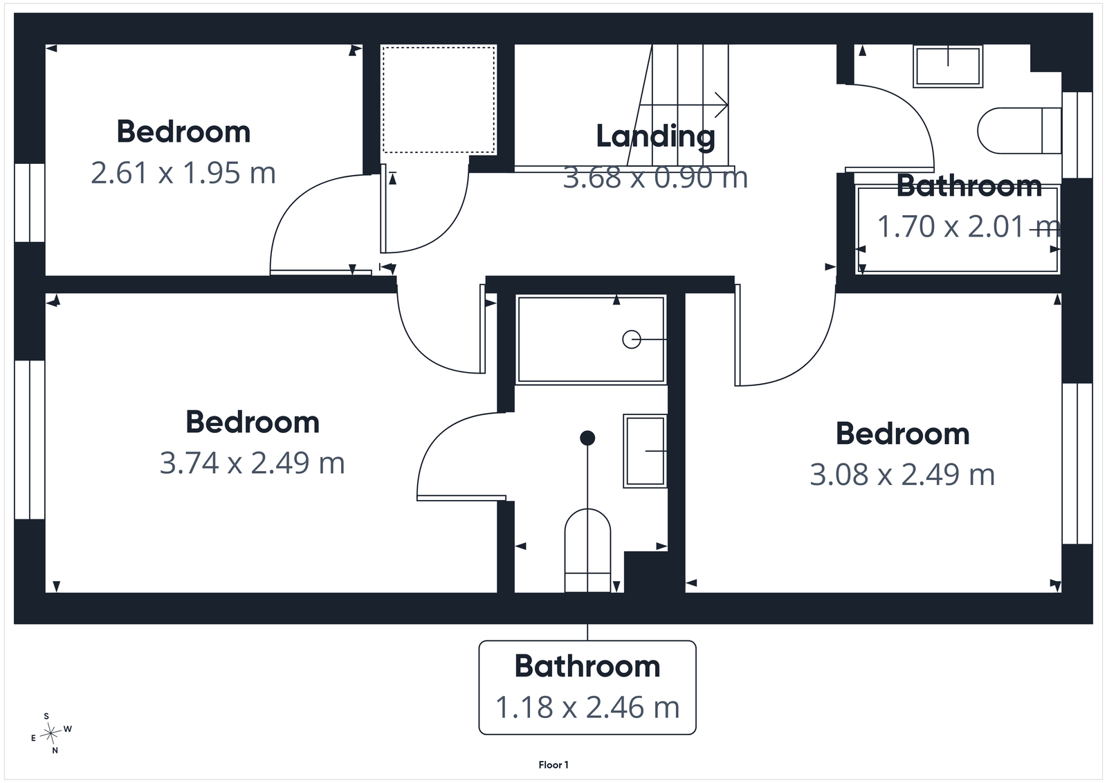 17, Barnett Way, Lydney floorplan