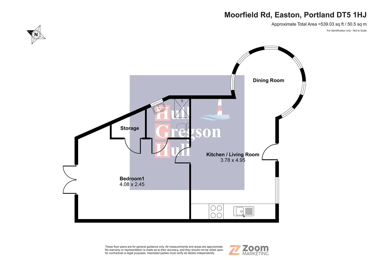 Moorfield Road, Portland floorplan
