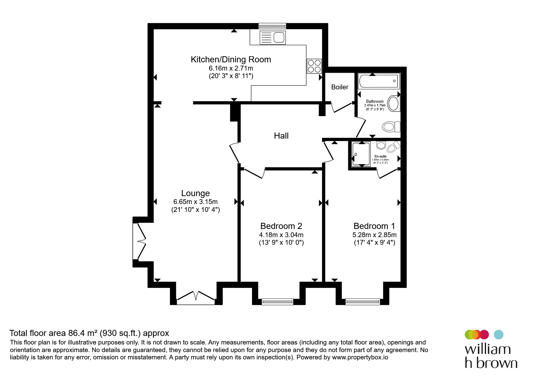 Apartment 3, Gratrix Lane, Sowerby Bridge floorplan