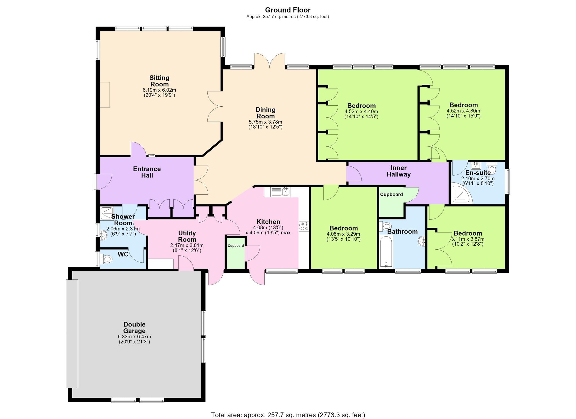 Field House Brixham Road, Paignton floorplan