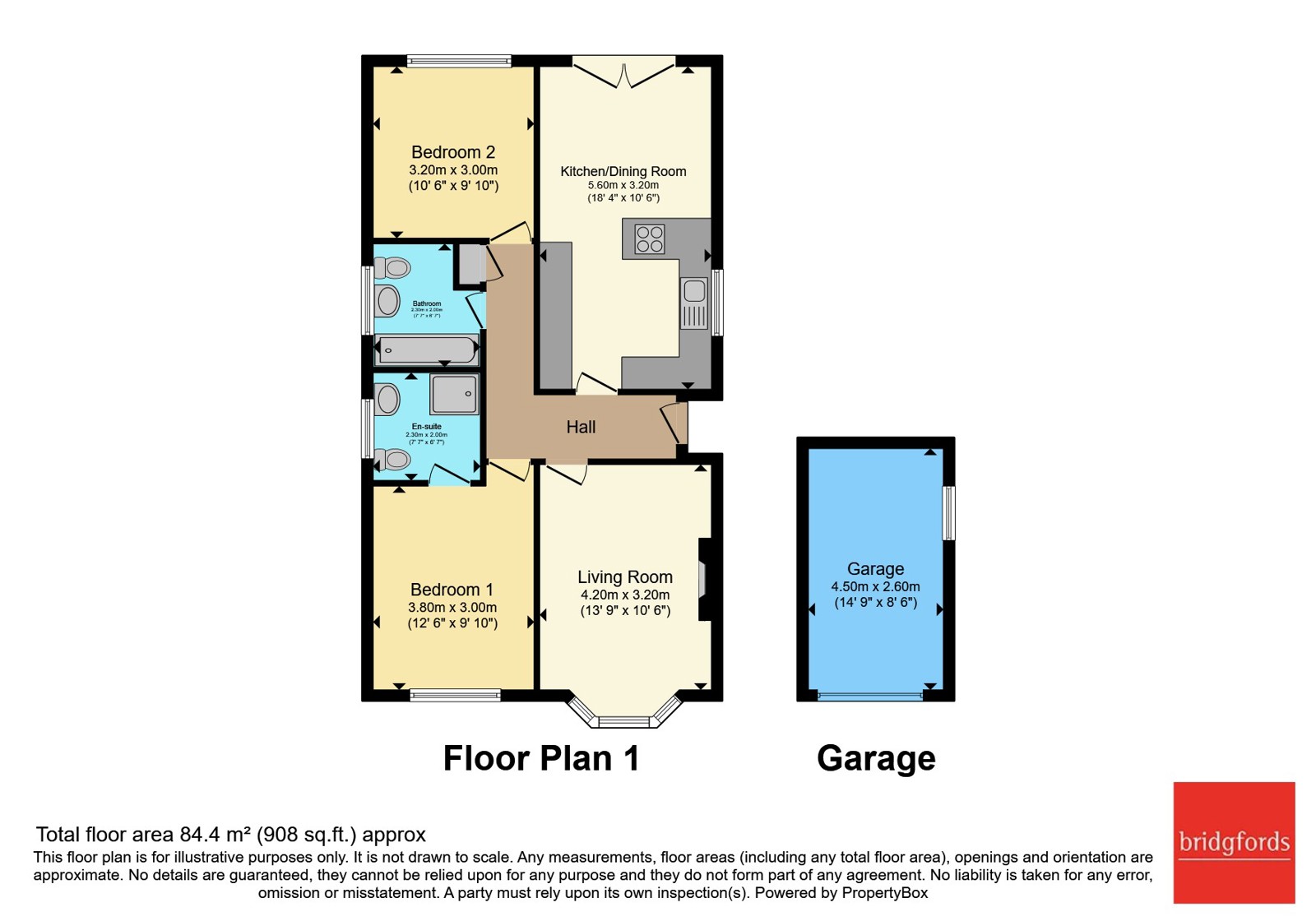 1B, Mill Lane, Stockport floorplan