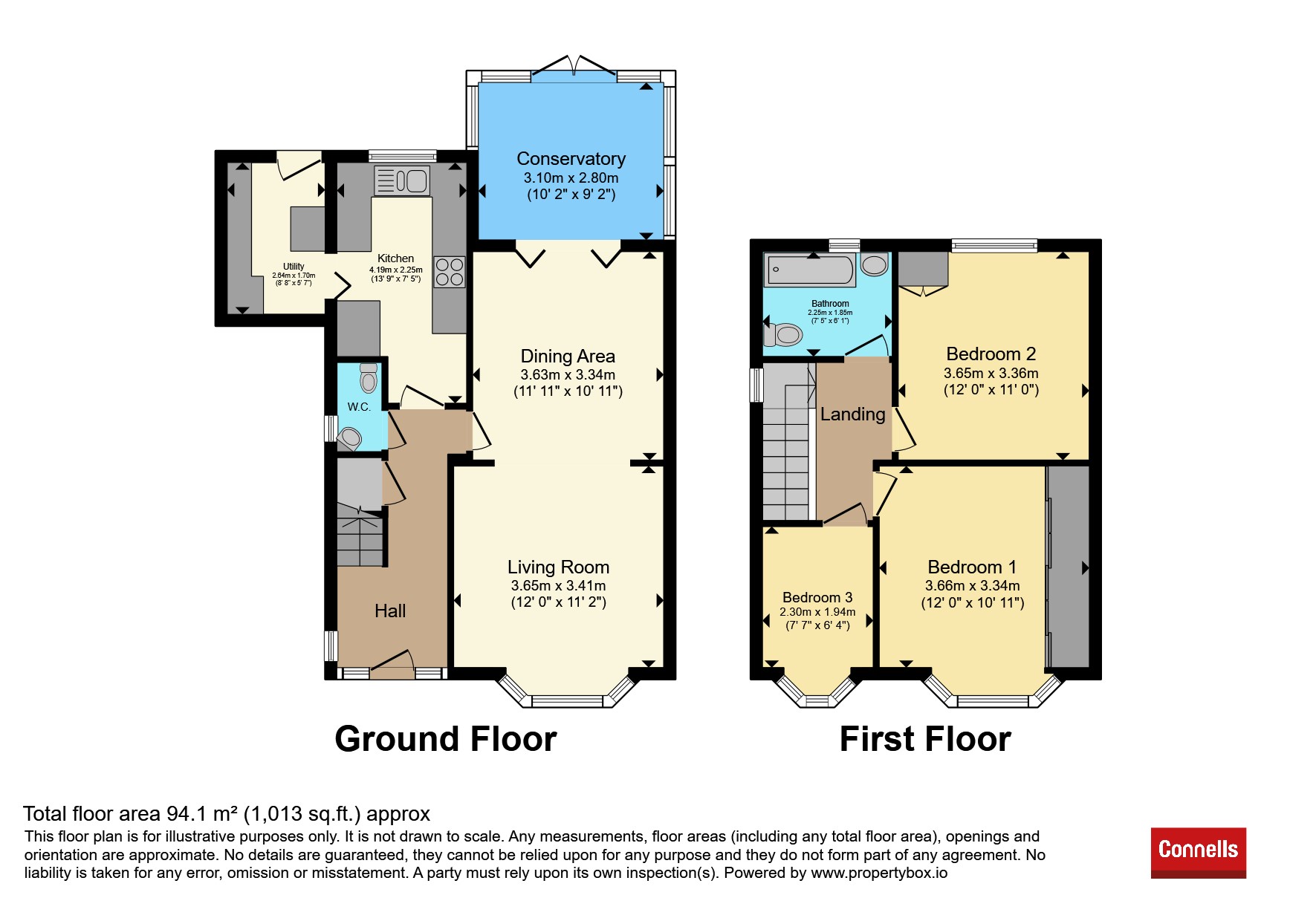 13, Kinsbourne Avenue, Bournemouth floorplan