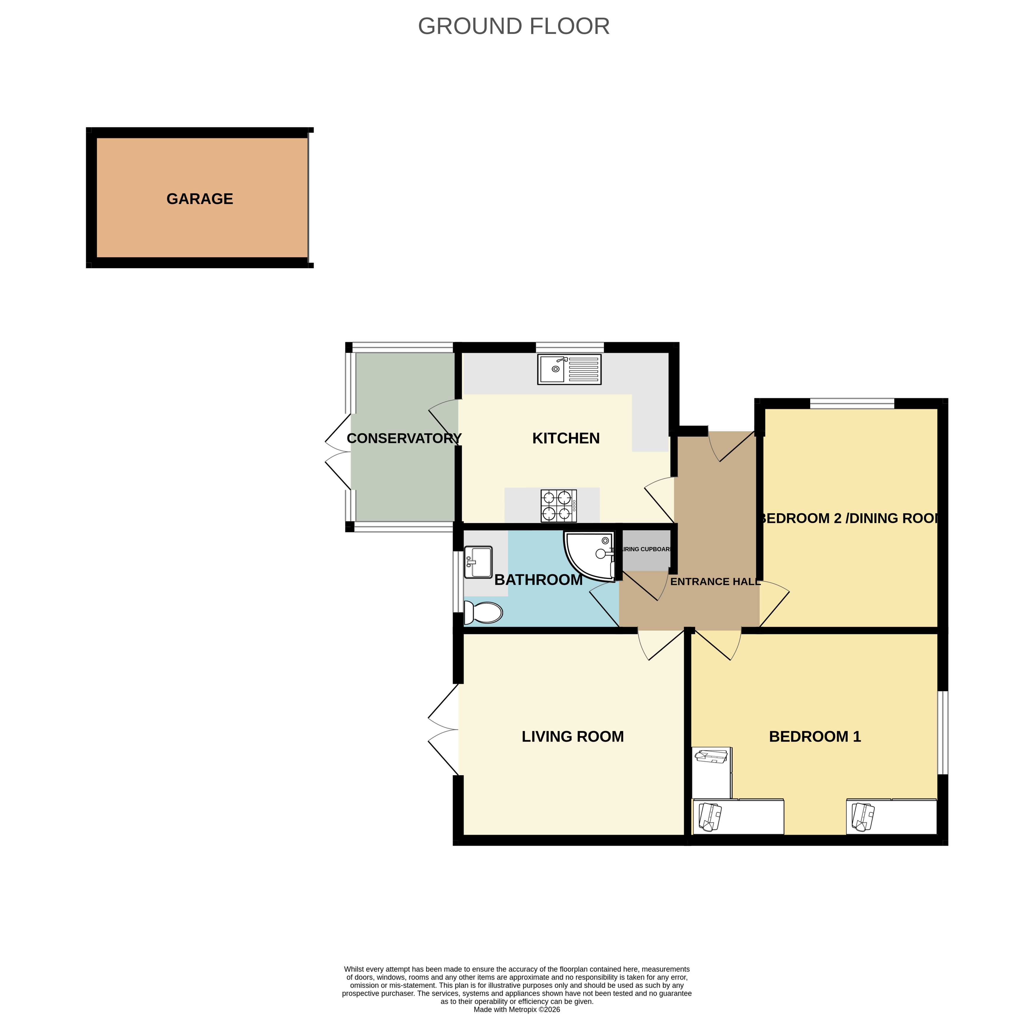 50, Hollybank Crescent, Southampton floorplan