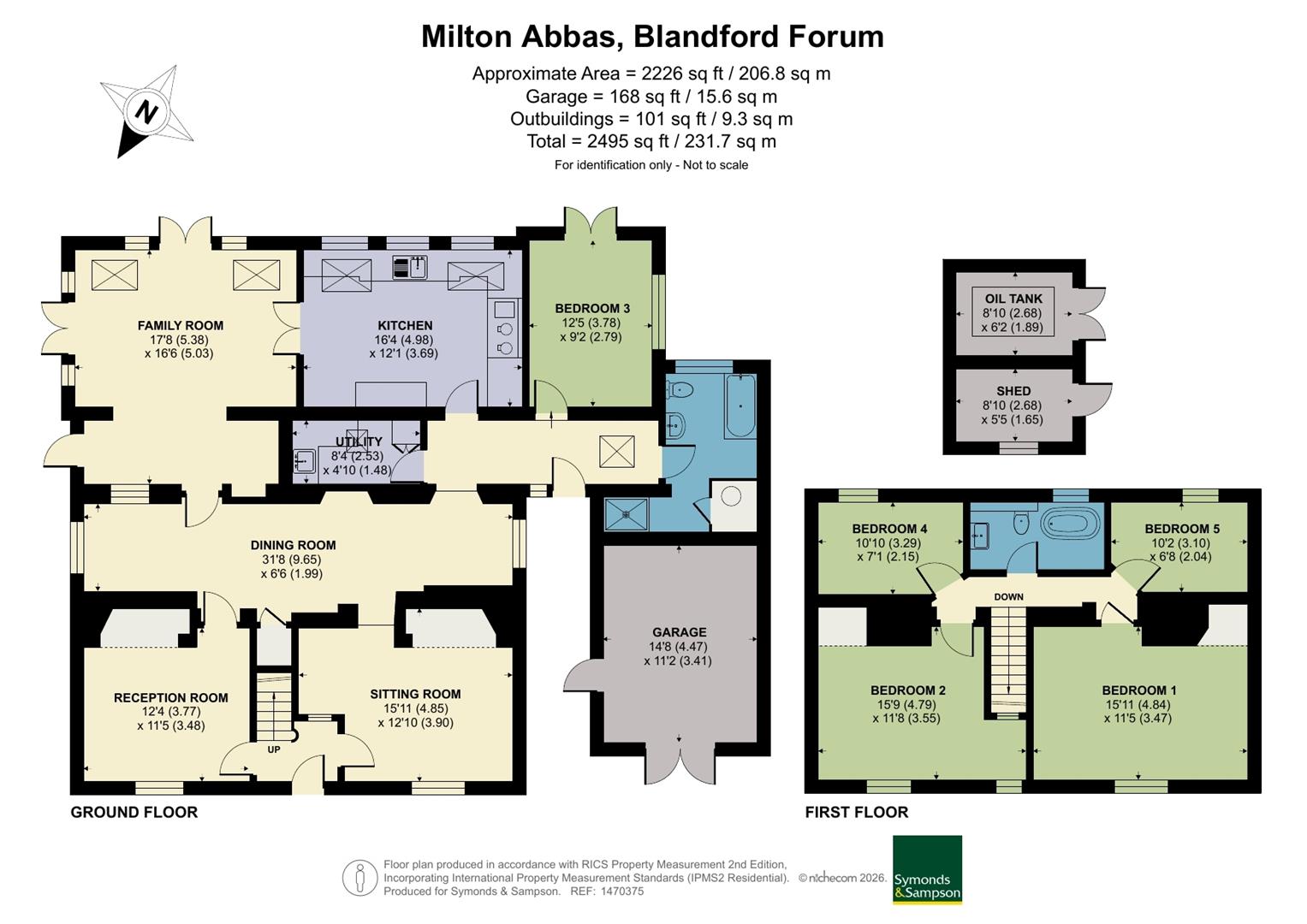 40-41, Blandford Forum floorplan