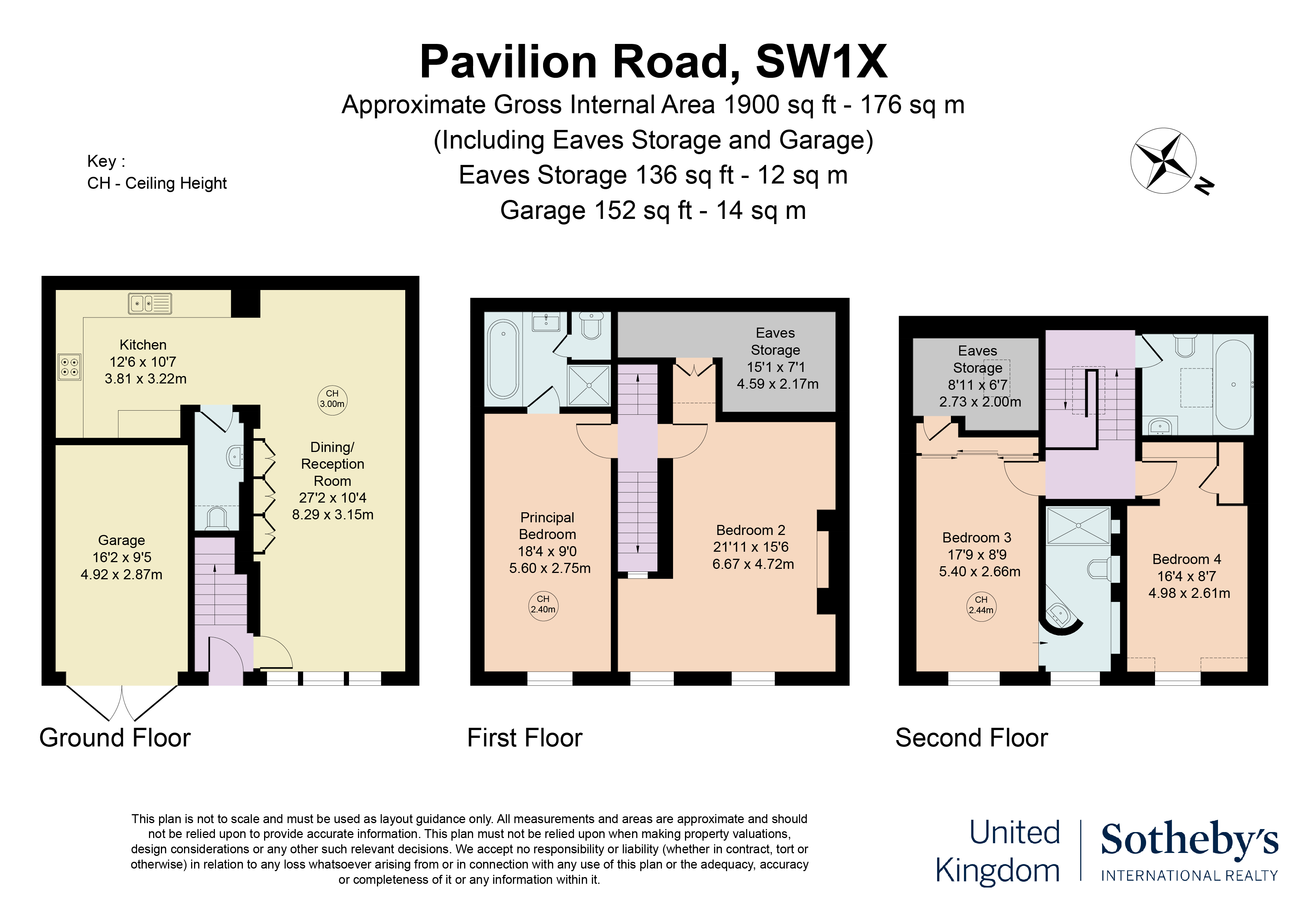 152, 152 Pavilion Road, London floorplan