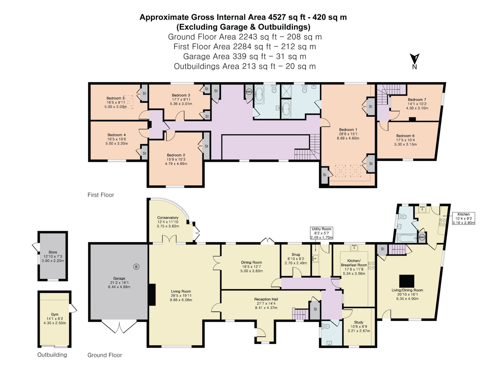 The Barns, High Street, Saffron Walden floorplan