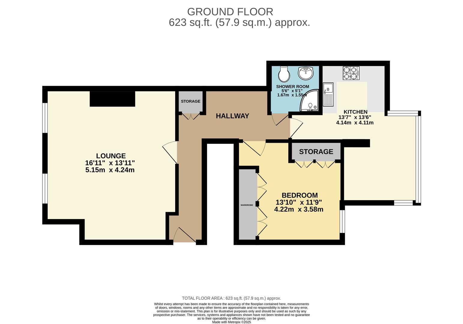 West Parade, Bexhill-On-Sea floorplan