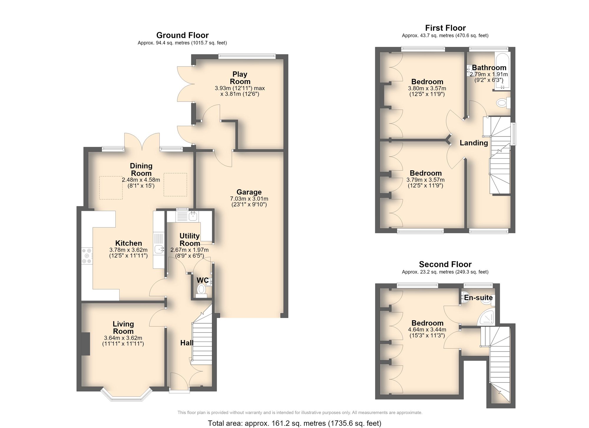 11 Pingle Road, Sheffield floorplan
