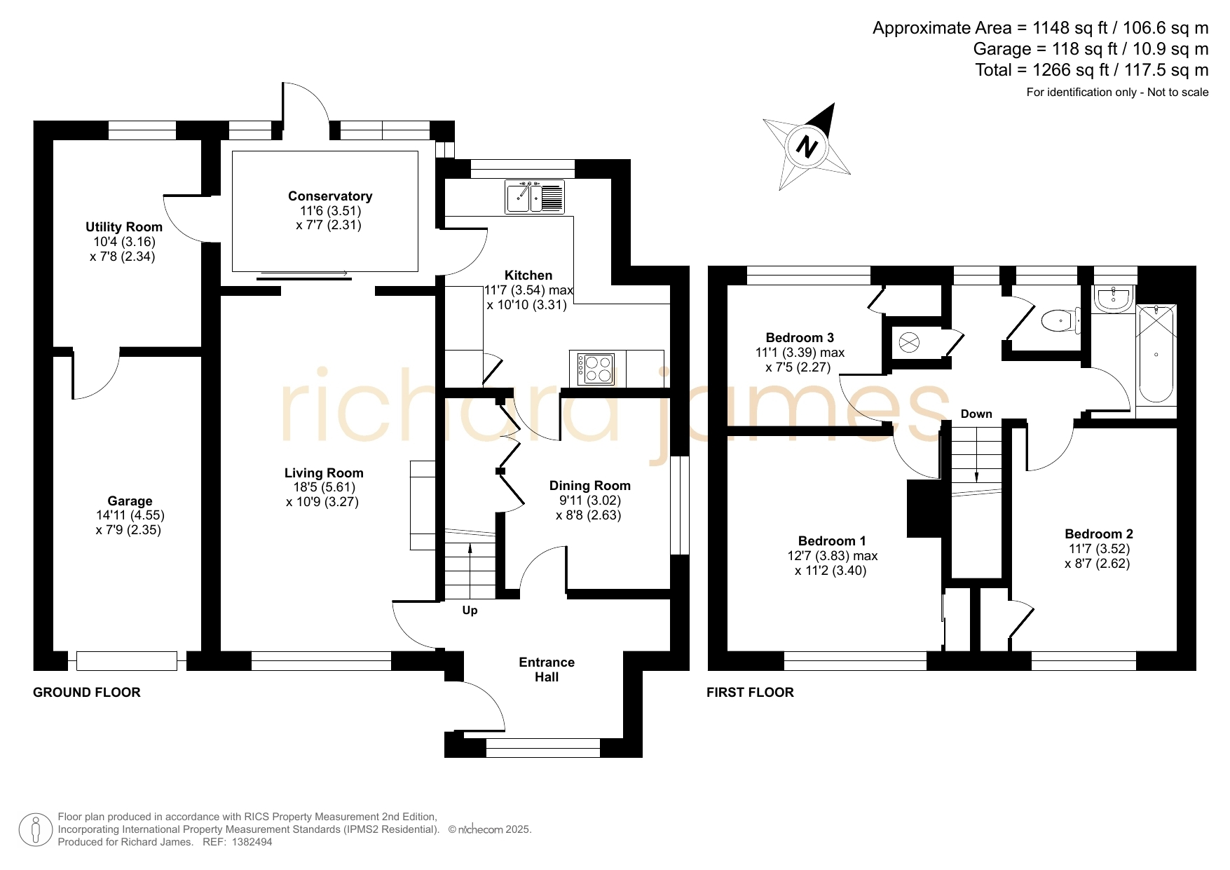 4, Redlands Close, Swindon floorplan